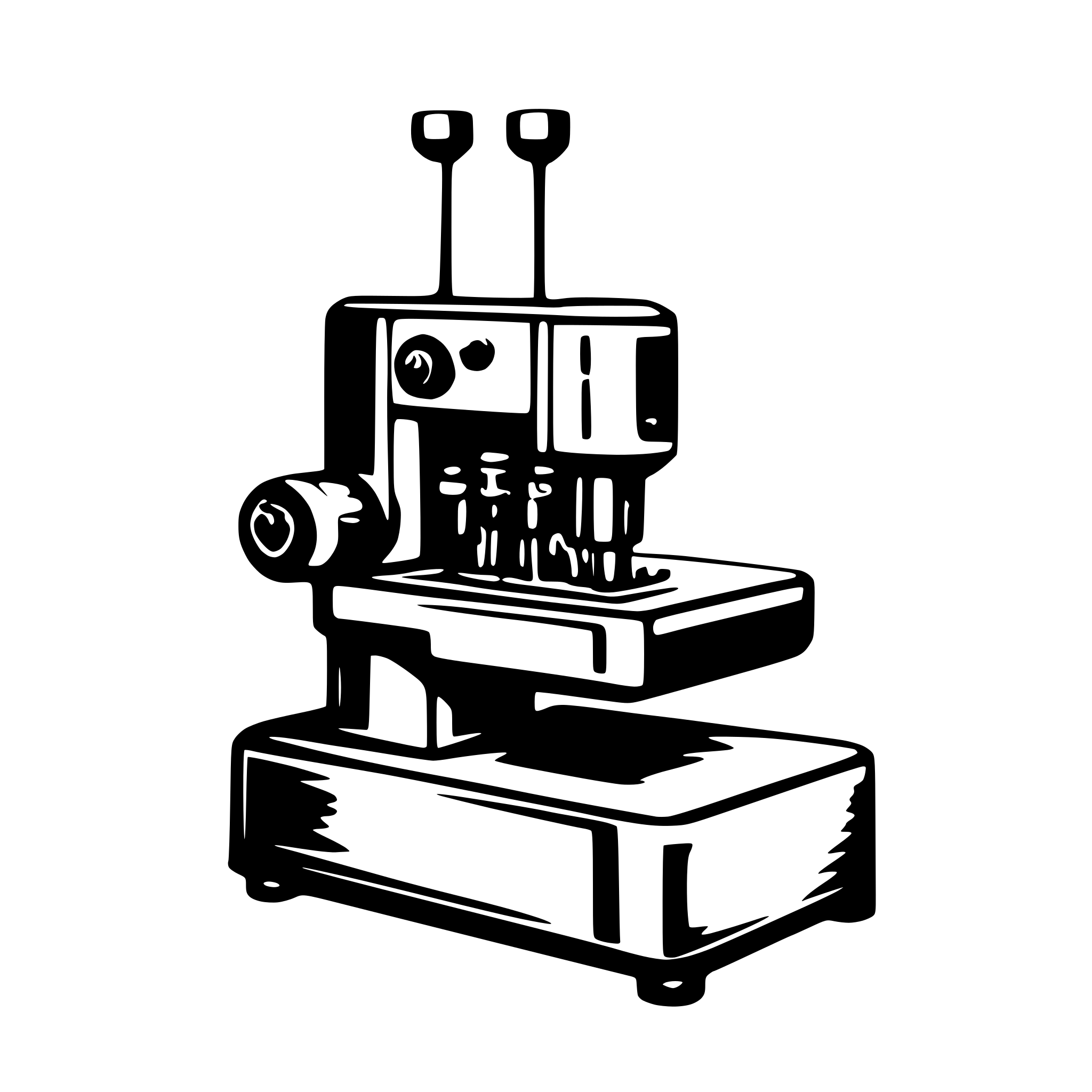 AI-generated SVG of 'embriodery machine'