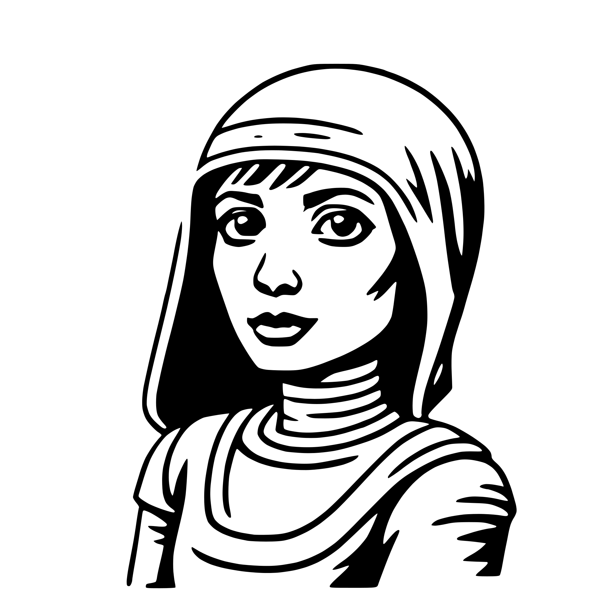 AI-generated SVG of 'mummy'