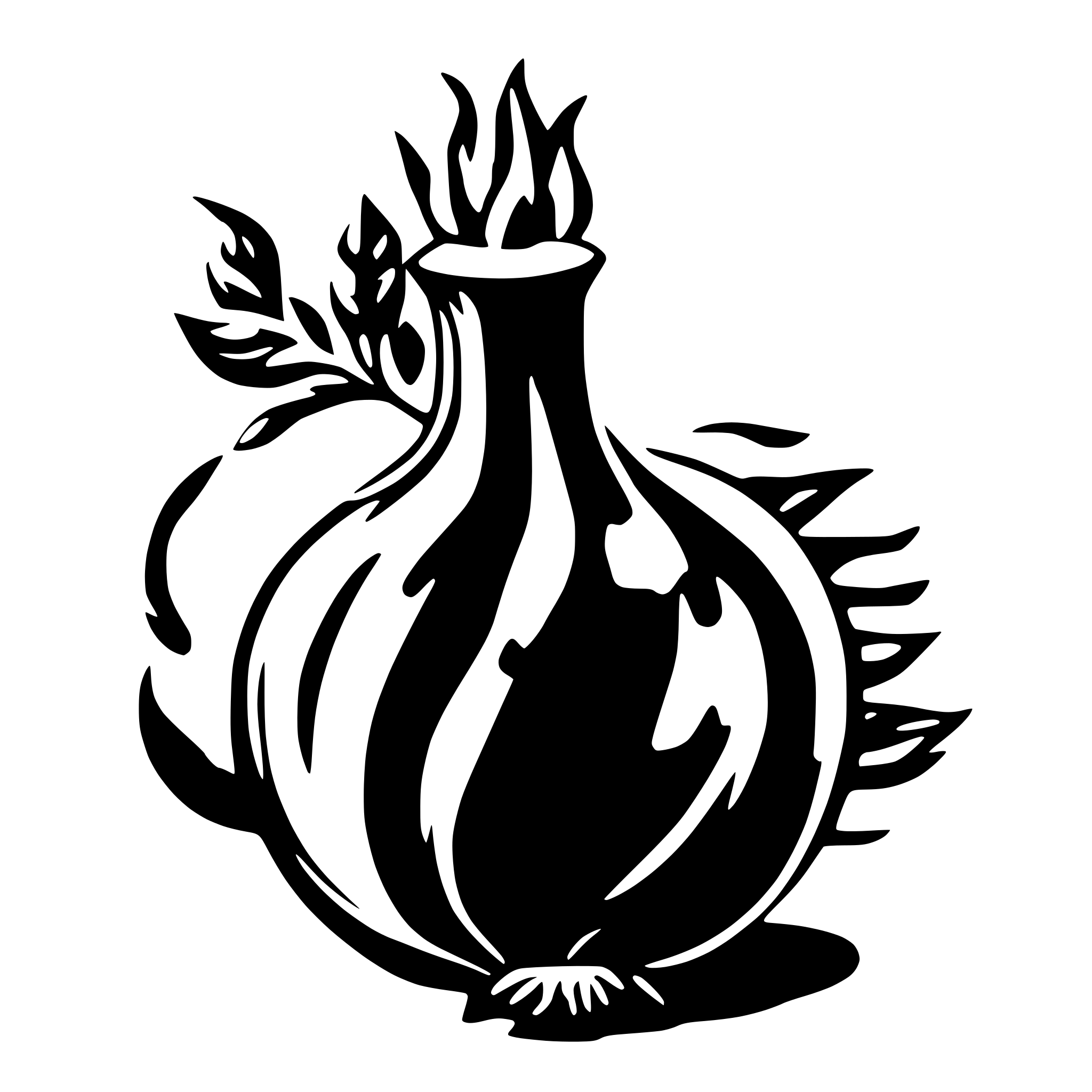 AI-generated SVG of a onion with a handy in the hand
