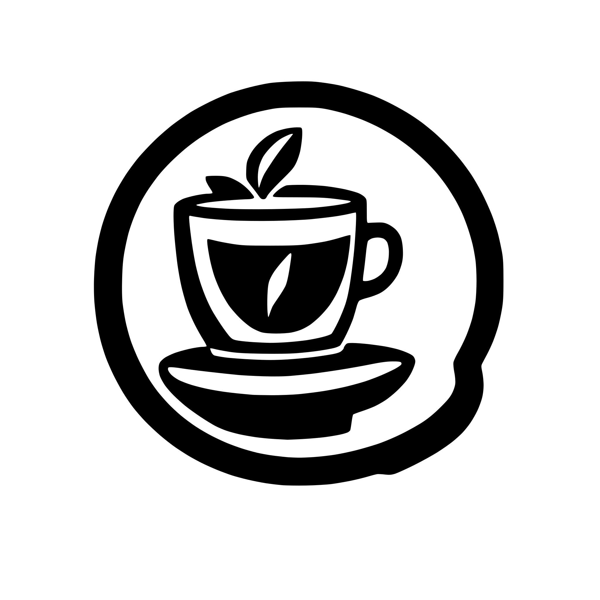 AI-generated SVG of a coffee roast profile logo