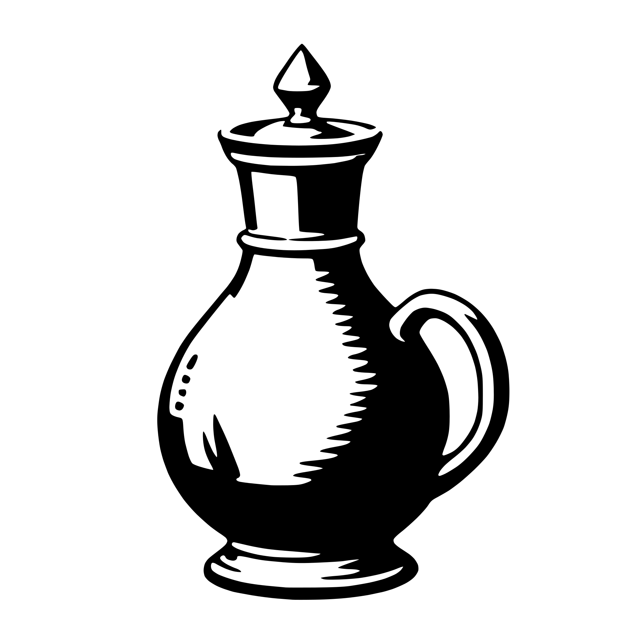 AI-generated SVG of a ewer
