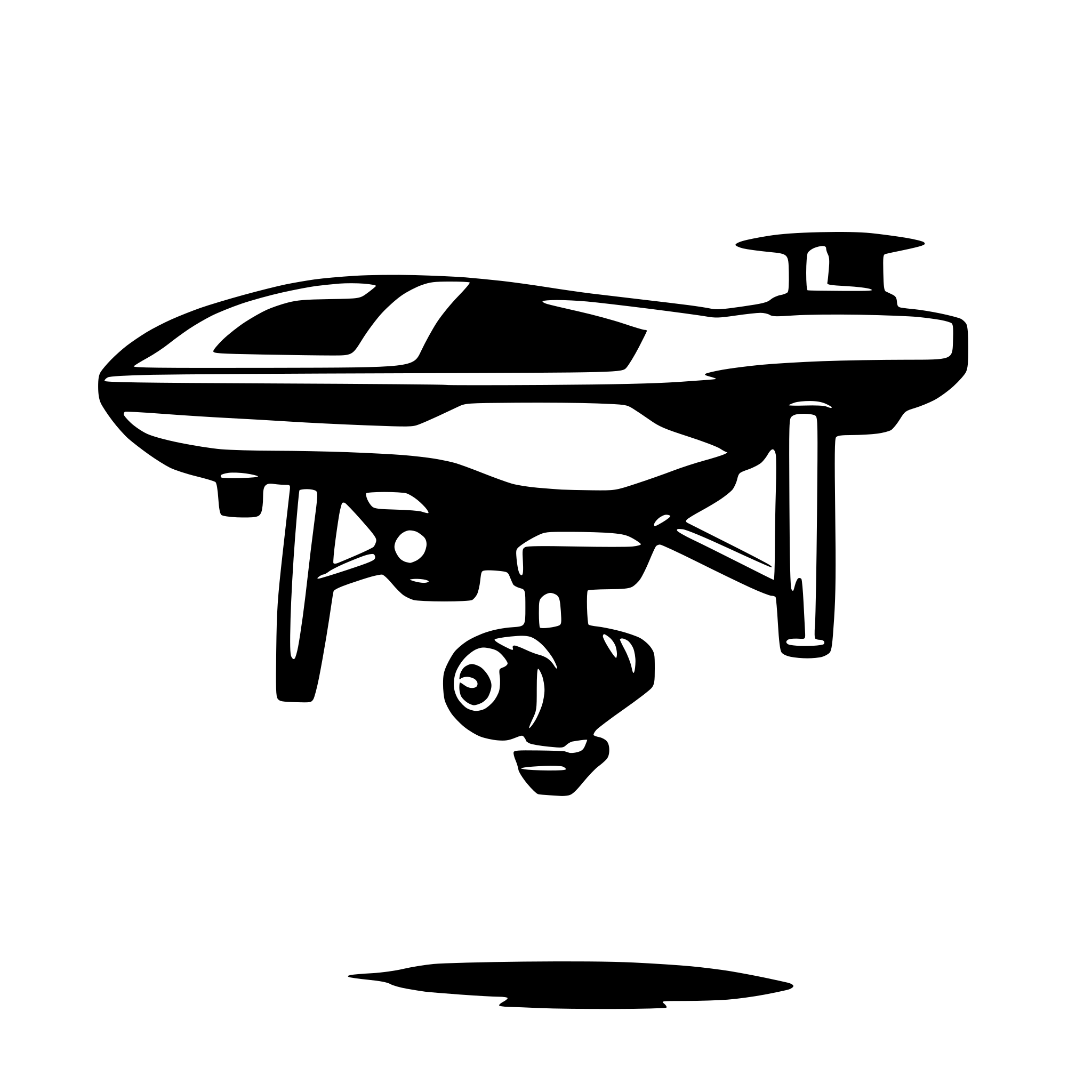 AI-generated SVG of a drone
