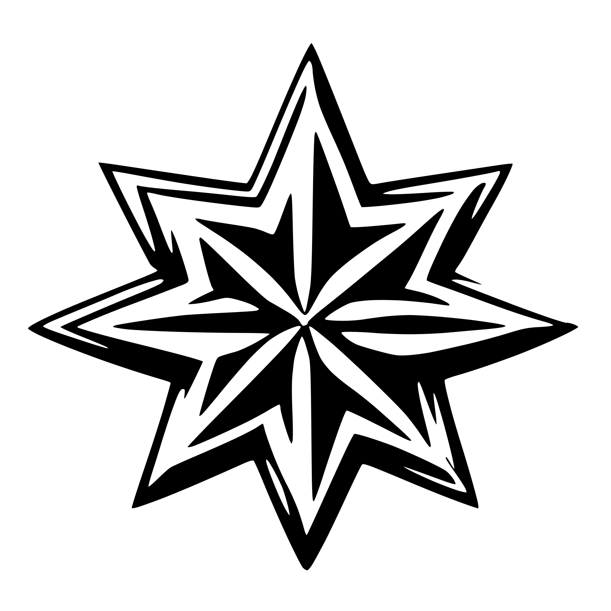 AI-generated SVG of a star