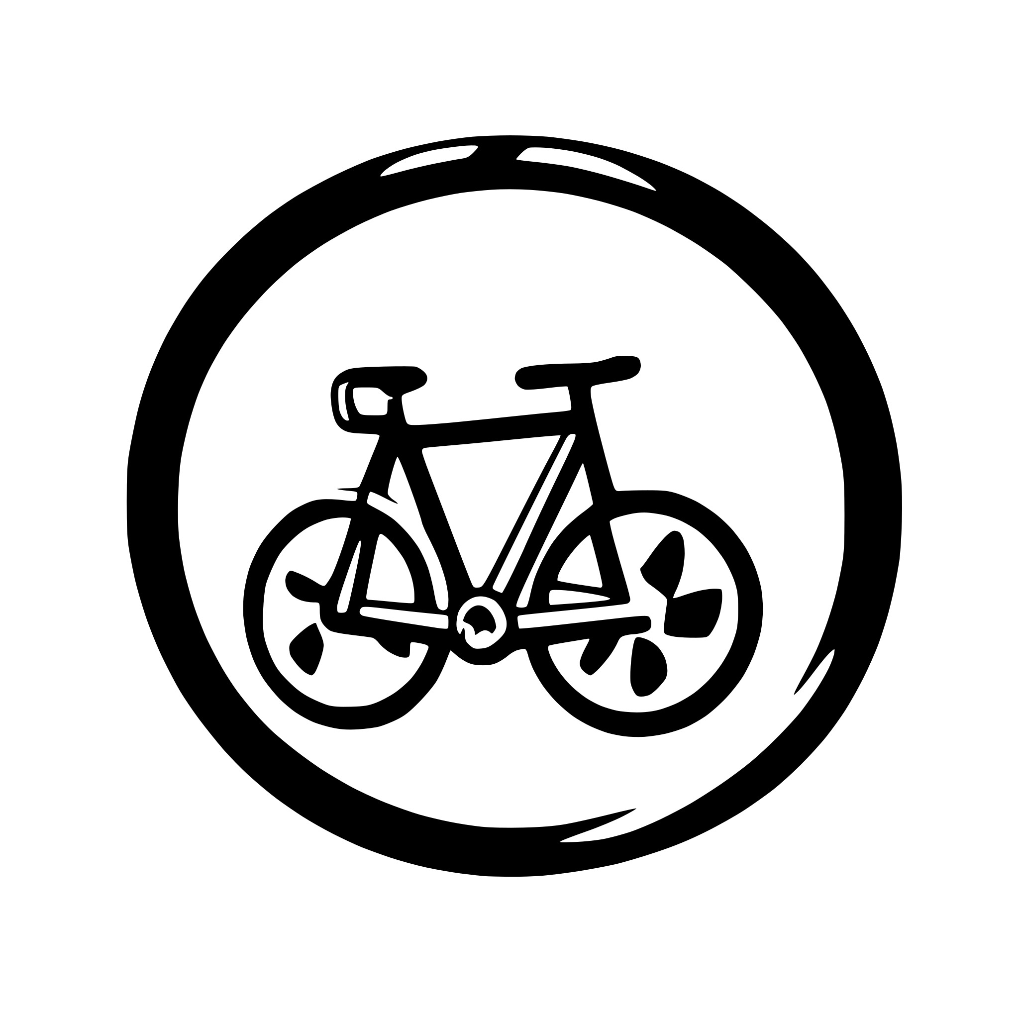 AI-generated SVG of a erstelle mir ein fahrrad svg icon