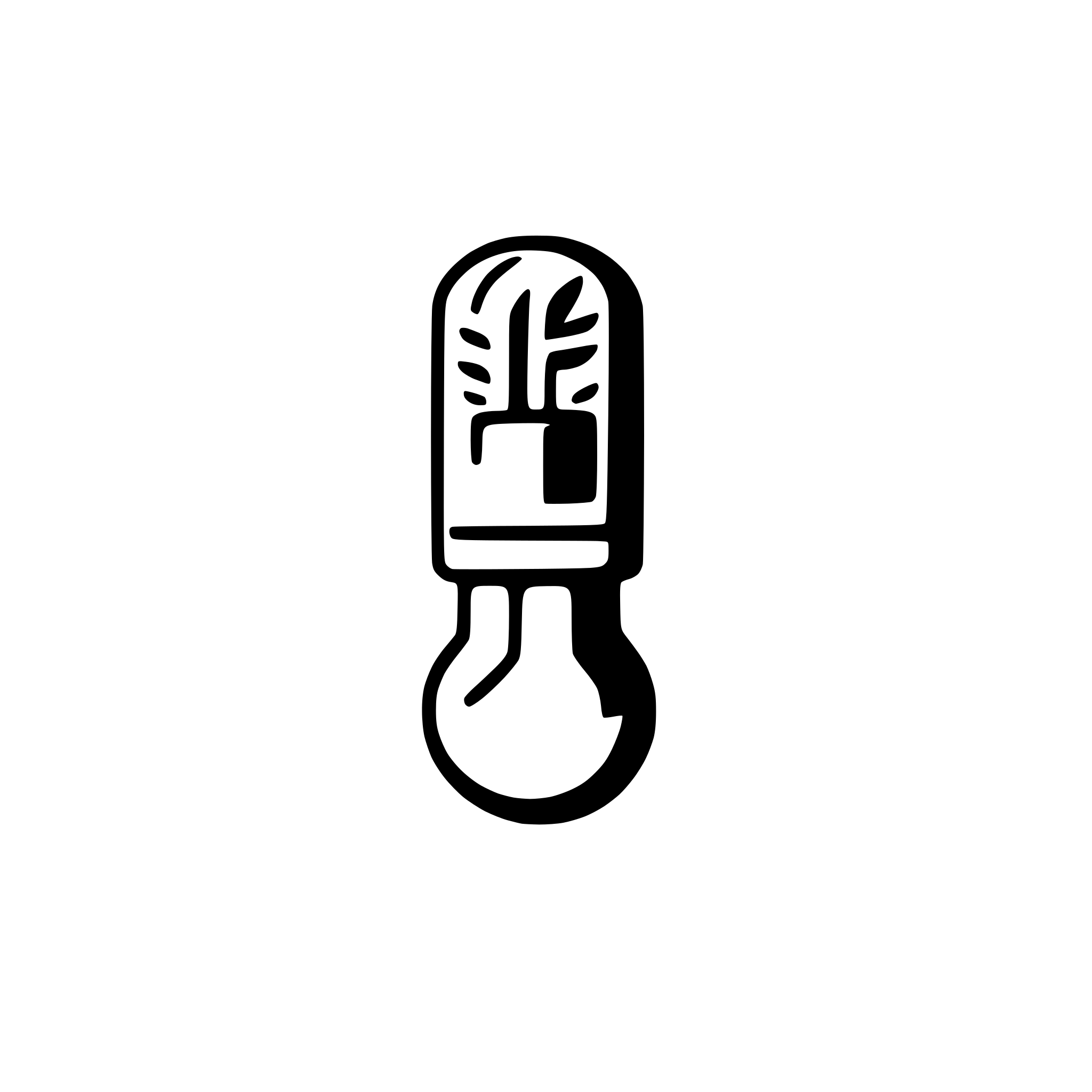 AI-generated SVG of a lightbulb with switch