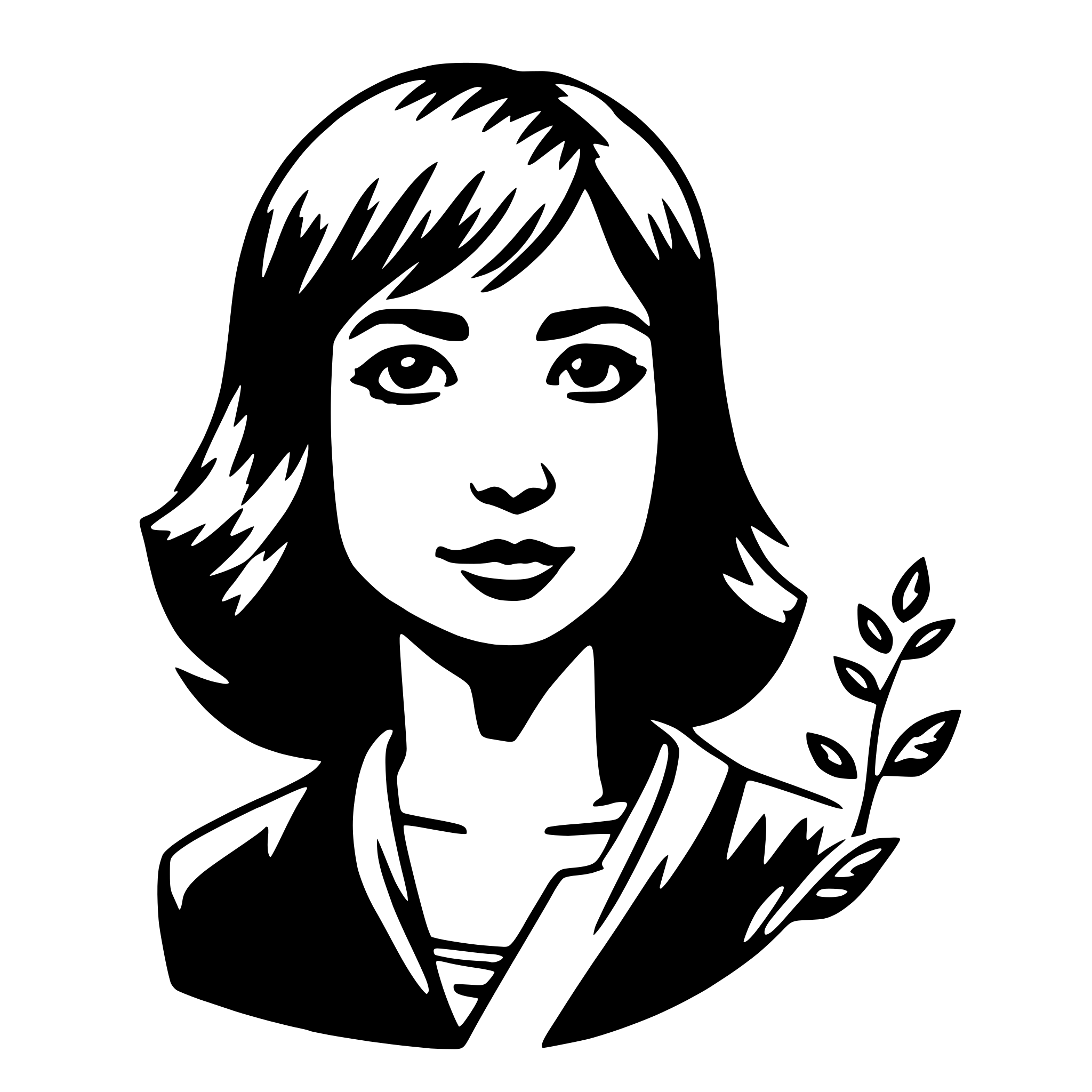 AI-generated SVG of 'izanami'