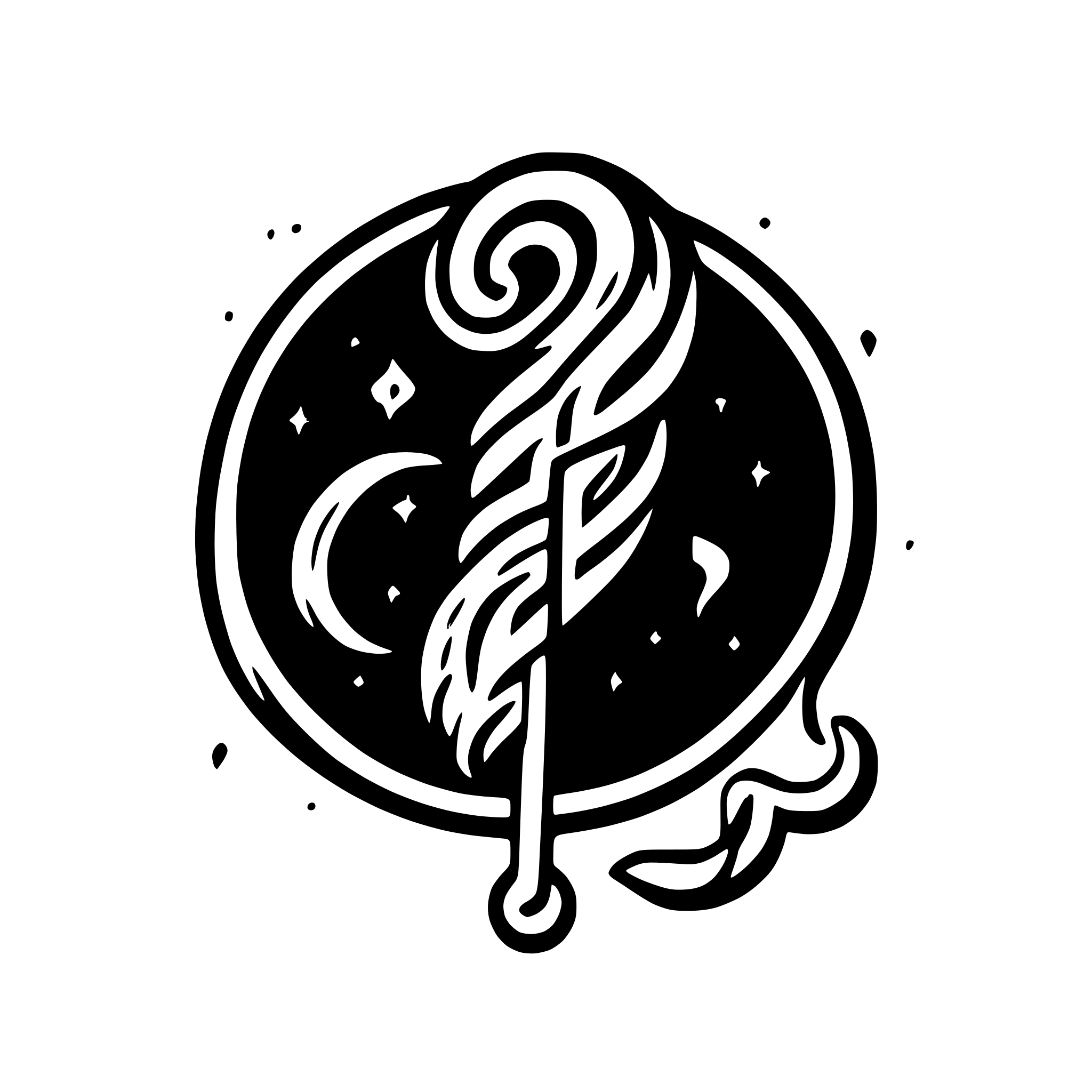 AI-generated SVG of a A beautifully designed magic wand, elegantly crafted with intricate details, emitting vibrant sparks that are creatively shaped like question marks. The background should be mystical and enchanting, enhancing the magical theme, with a color palette of deep blues and purples, accented by shimmering golds. The overall composition should evoke a sense of wonder and curiosity, perfect for a quiz application named AI-generated SVG of a A beautifully designed magic wand, elegantly crafted with intricate details, emitting vibrant sparks that are creatively shaped like question marks. The background should be mystical and enchanting, enhancing the magical theme, with a color palette of deep blues and purples, accented by shimmering golds. The overall composition should evoke a sense of wonder and curiosity, perfect for a quiz application named
