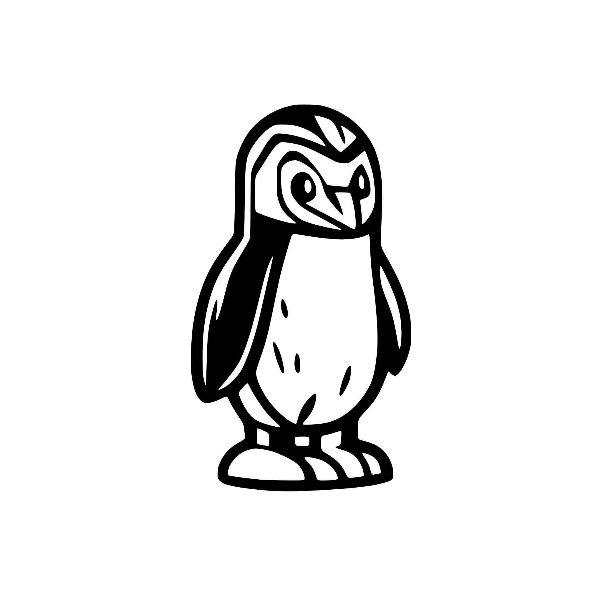 AI-generated SVG of a hELP ME CRETE A Penguin LOGO FOR A physical meeting booking platform . Startup logo icon should be very technology not like cartoon, something similar to Netflix, TripAdvisor, Google like logo