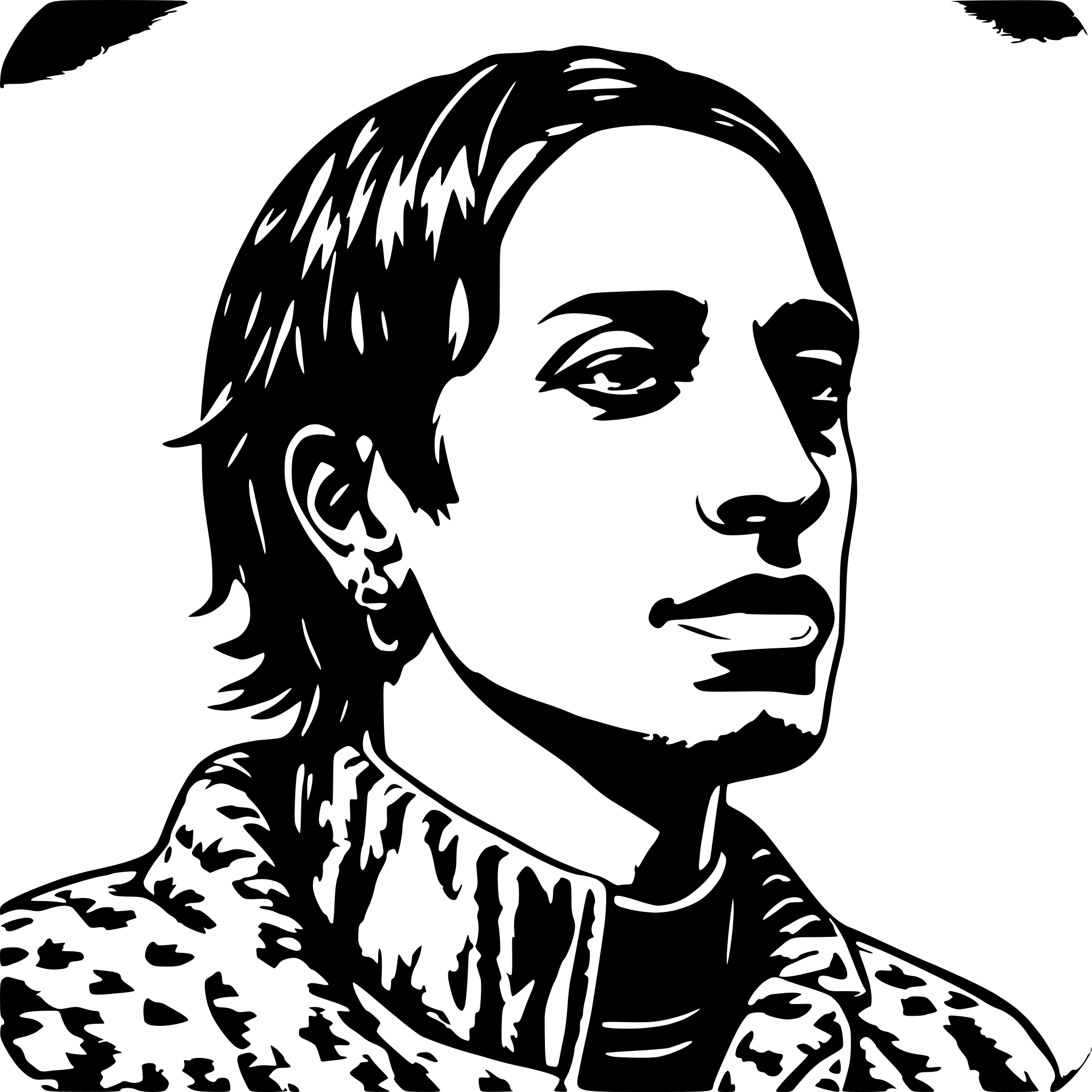 AI-generated SVG of 'Travis Scott'