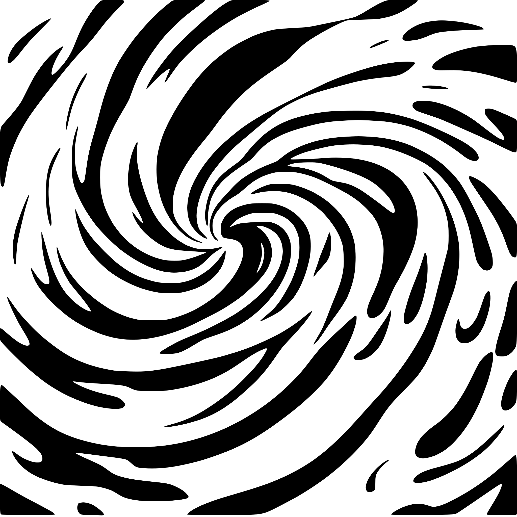 AI-generated SVG of a vortex swirl
