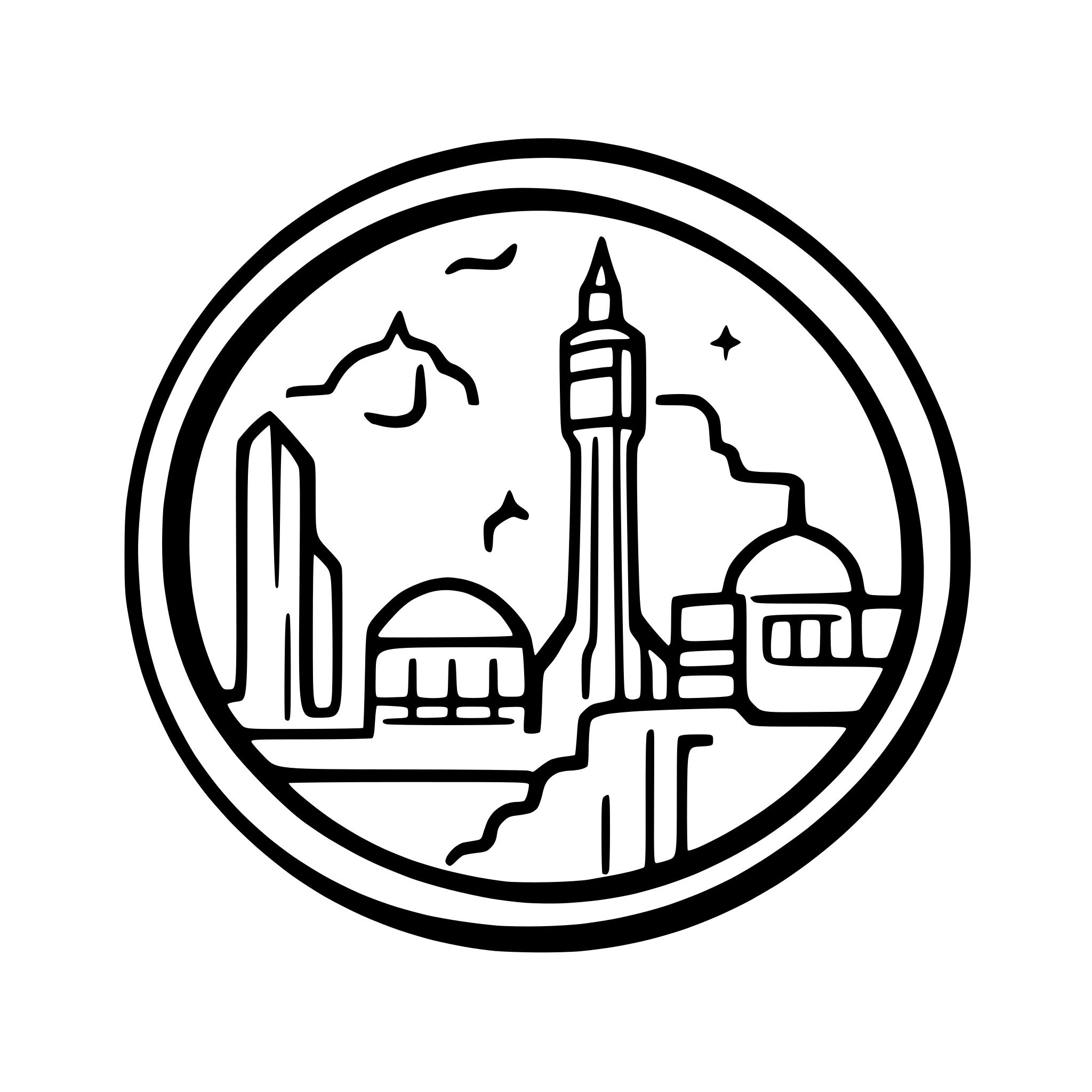 AI-generated SVG of 'outline of city of tehran'
