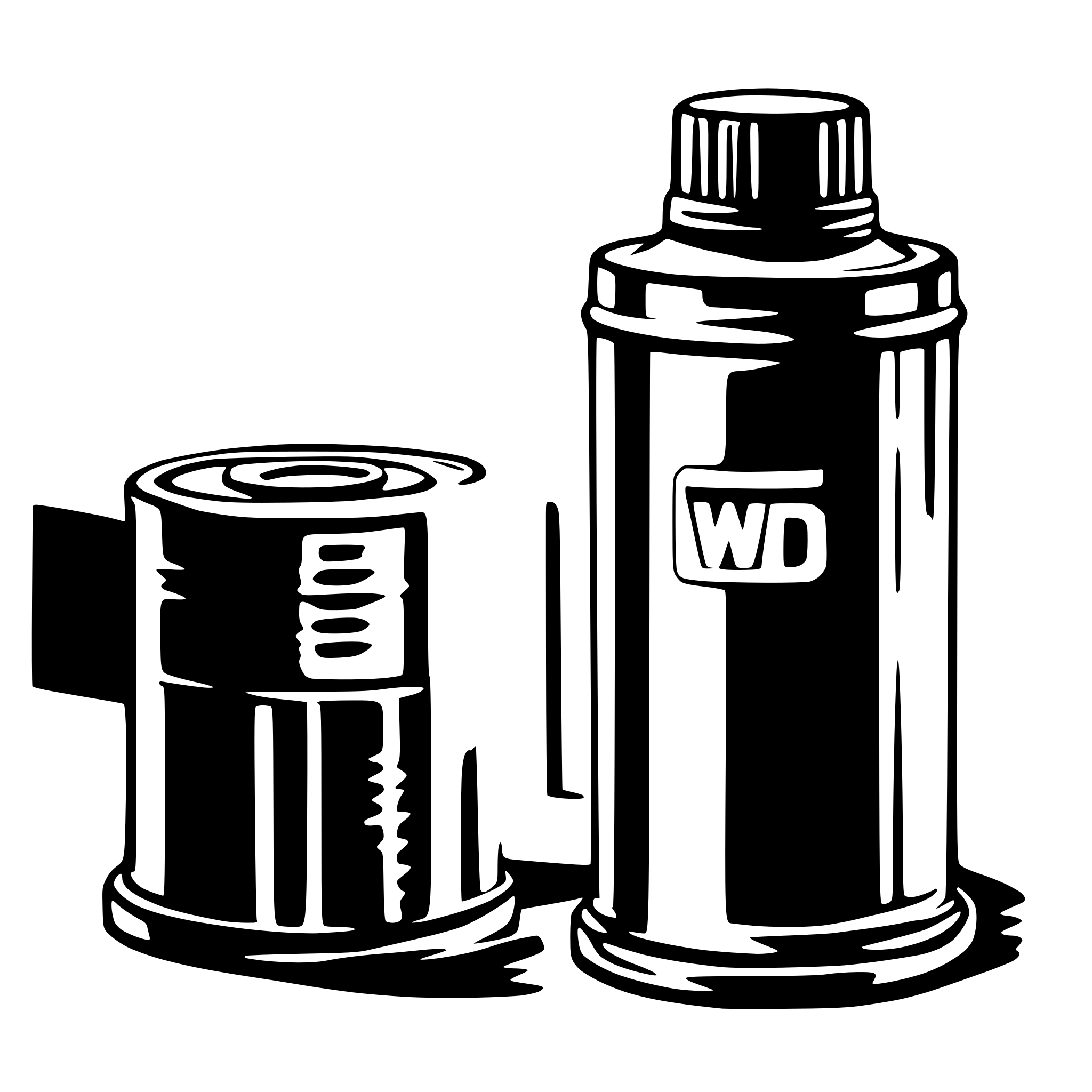 AI-generated SVG of a WD 40 oil