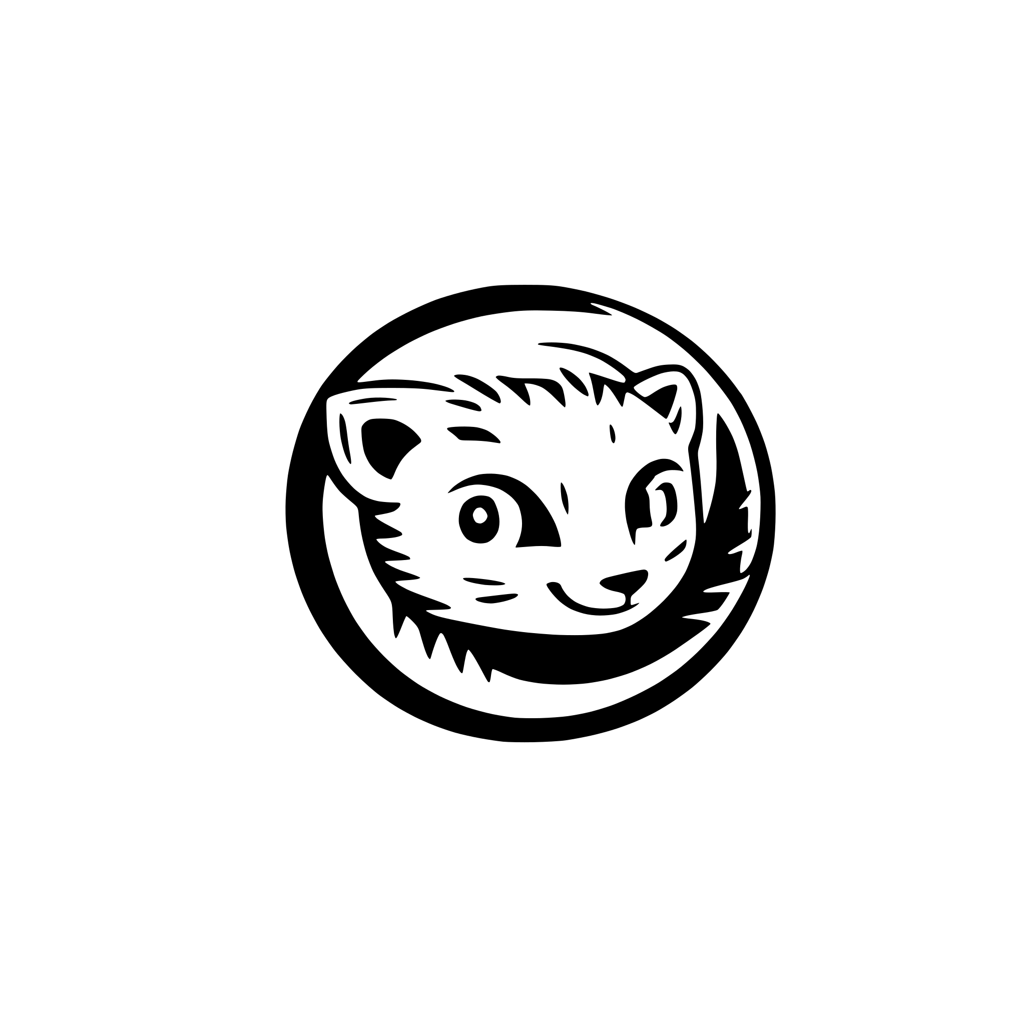 AI-generated SVG of a Ferret