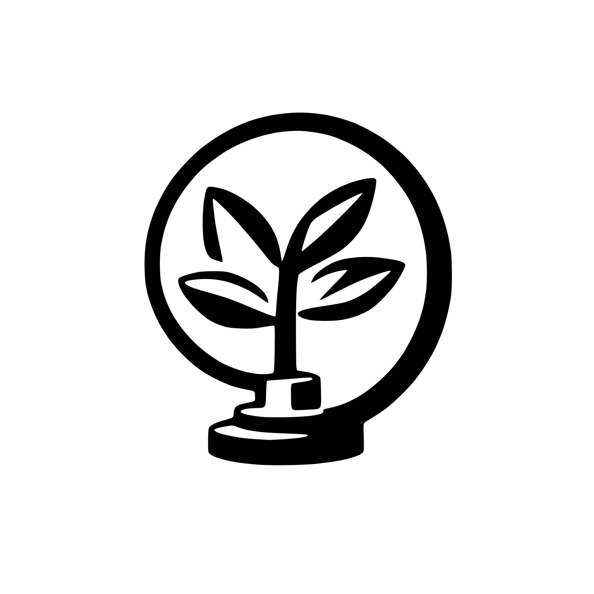 AI-generated SVG of a A simple icon for an AI assistant of a news-related Content Management System called Sophora