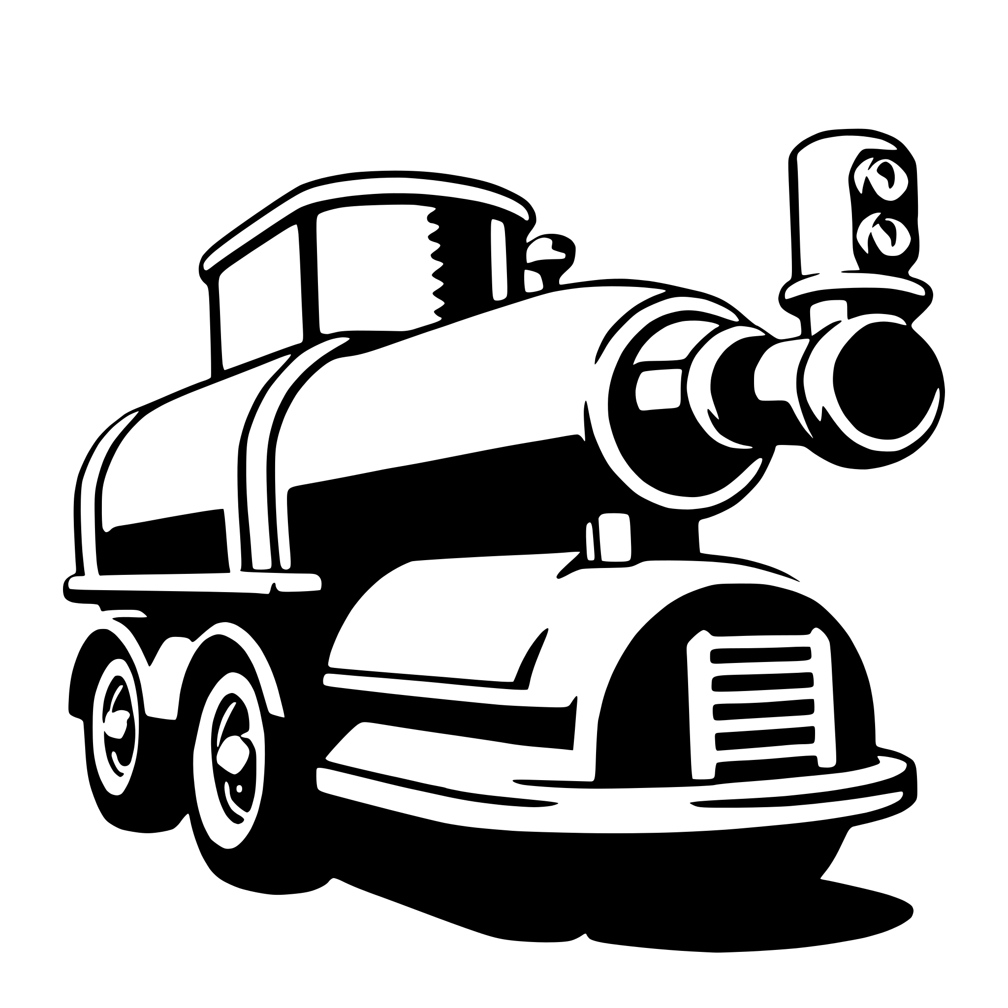 AI-generated SVG of 'tanker truck'