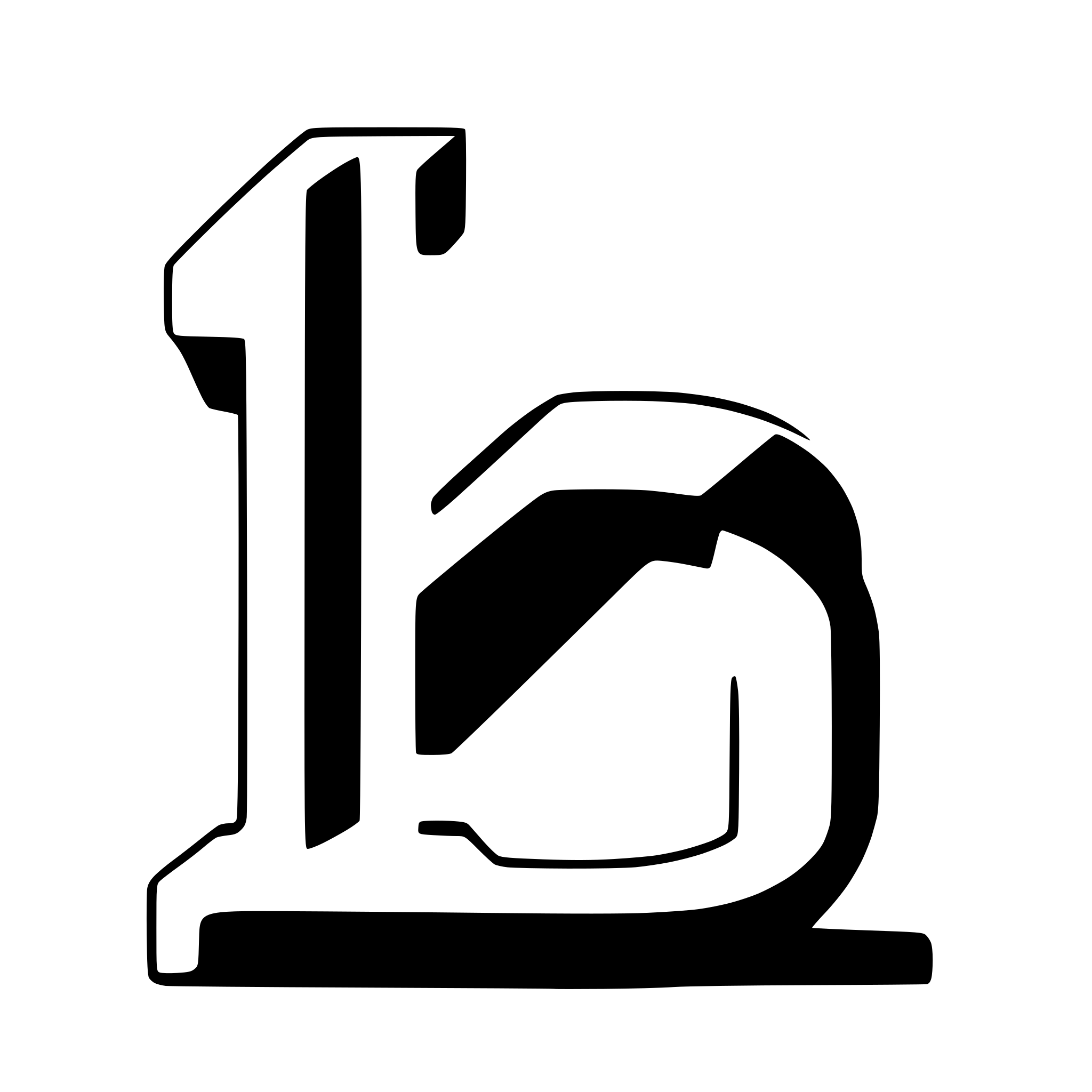 AI-generated SVG of 'lowercase lambda'