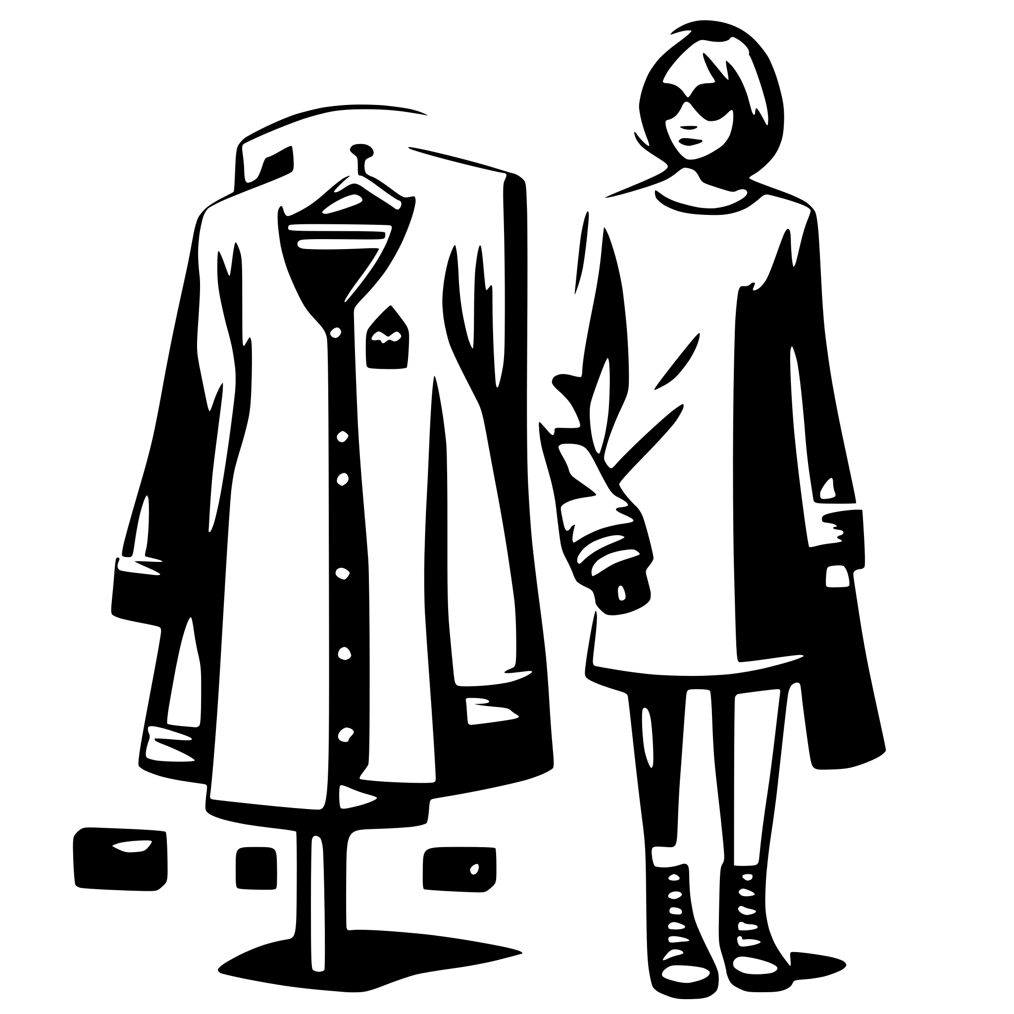 AI-generated SVG of 'clothes'