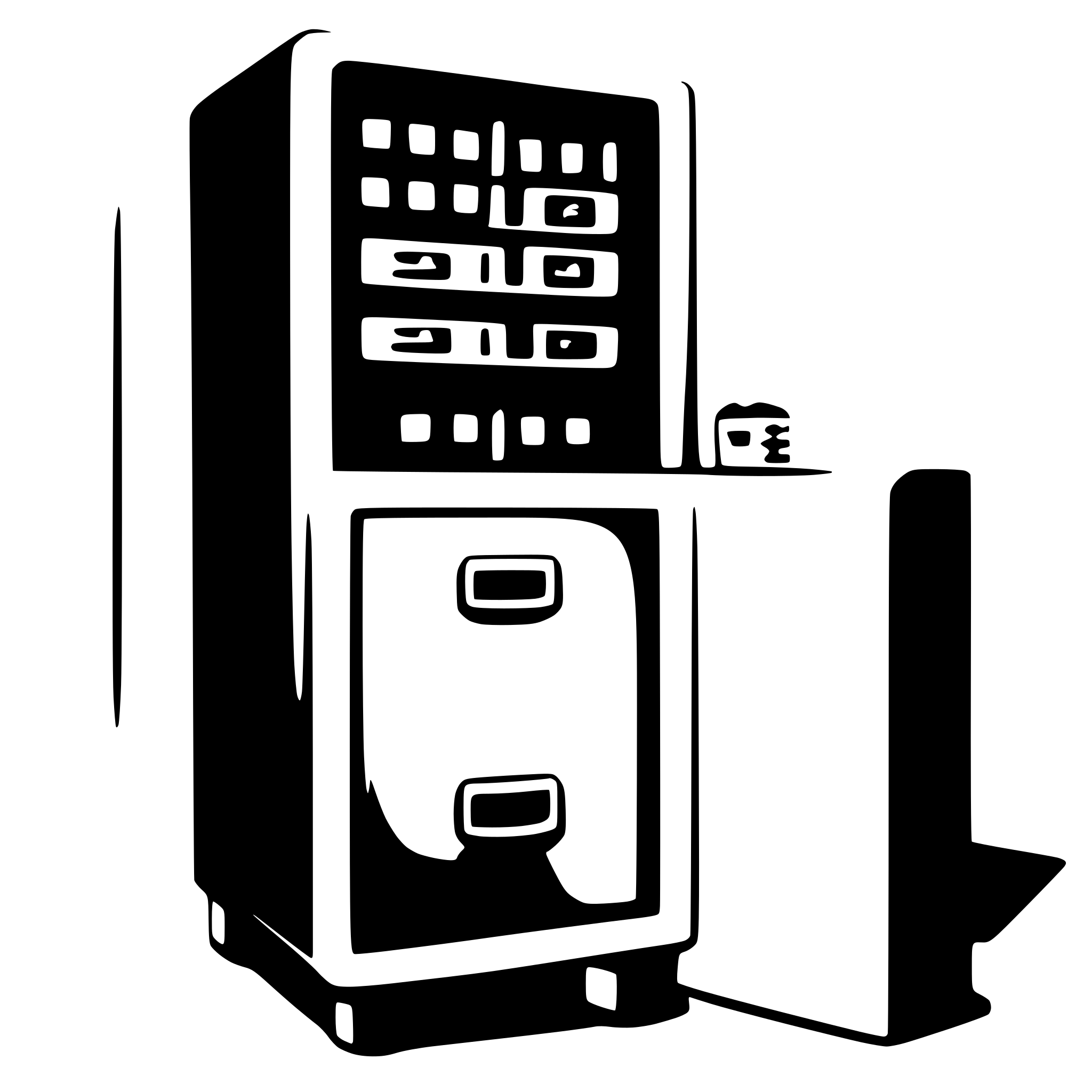 AI-generated SVG of a server