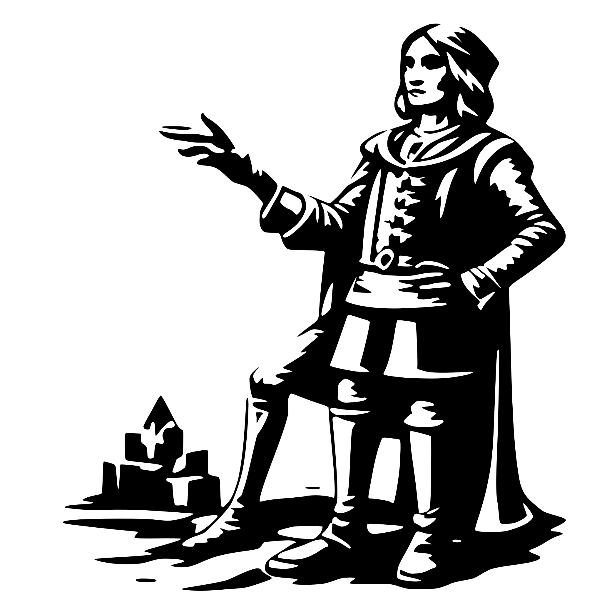 AI-generated SVG of 'faust'