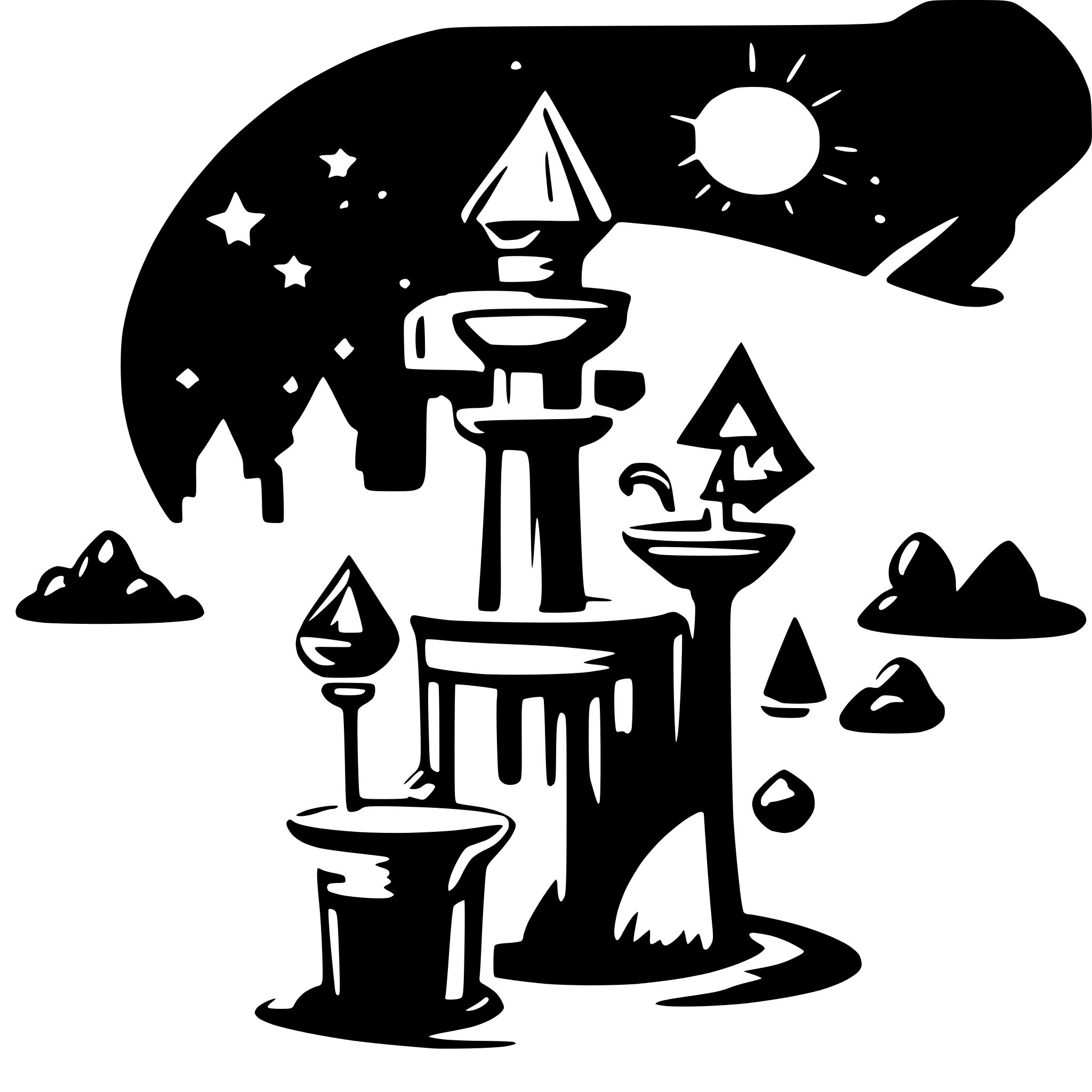 AI-generated SVG of a magic