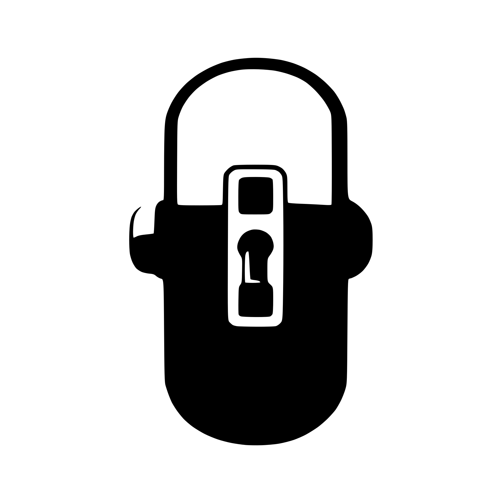 AI-generated SVG of a toggle button gray green