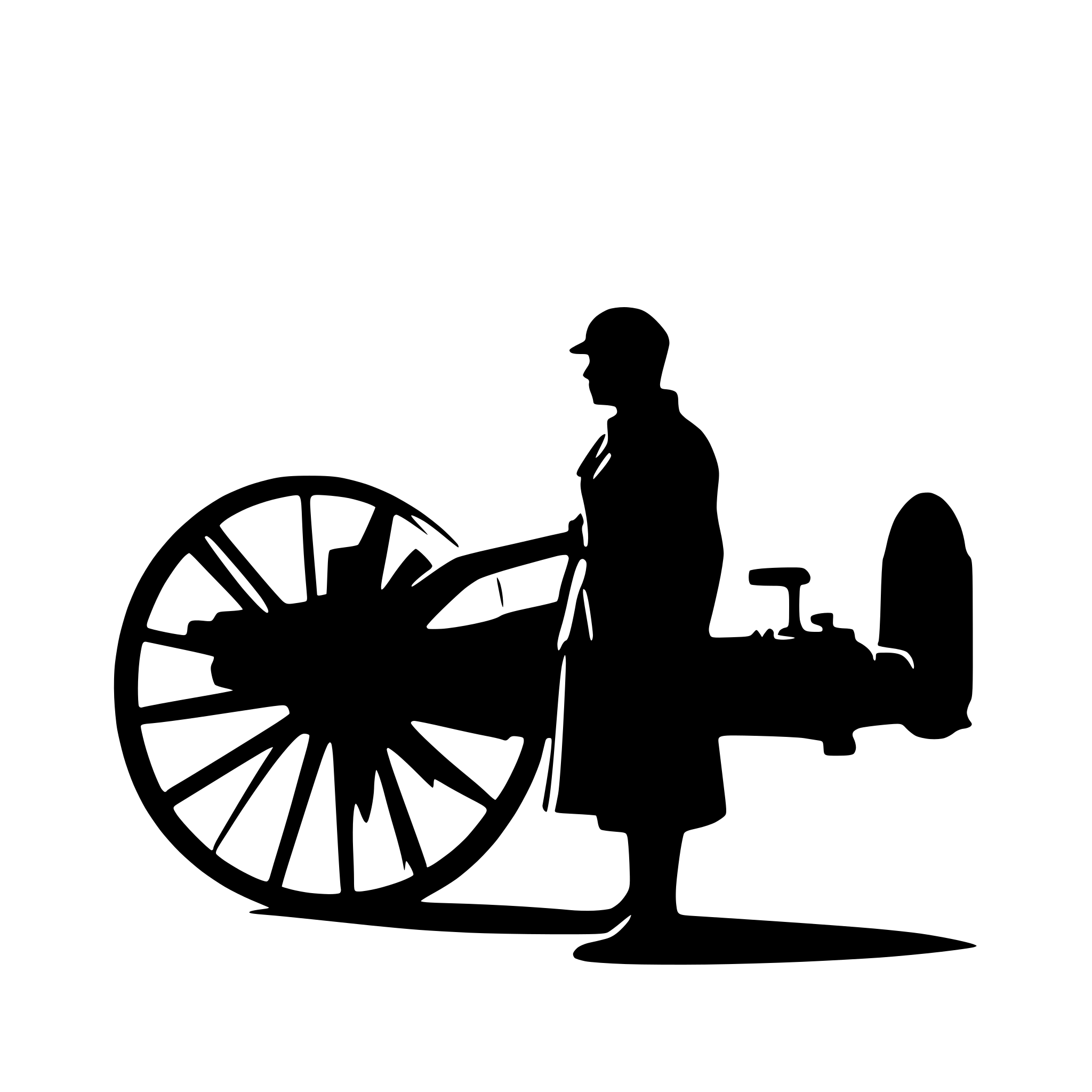AI-generated SVG of a world war 1 soldier with a large cannon AI-generated SVG of a world war 1 soldier with a large cannon