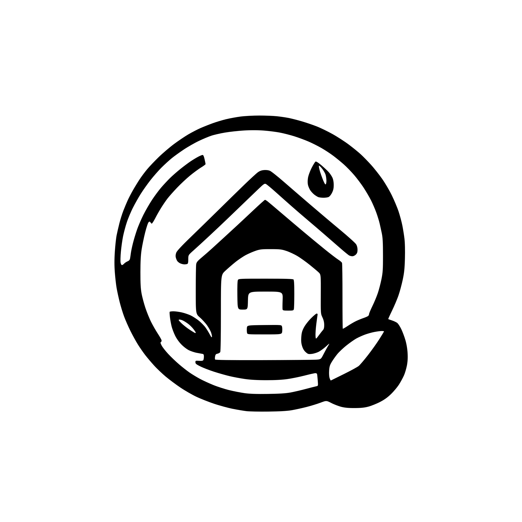AI-generated SVG of a home icon