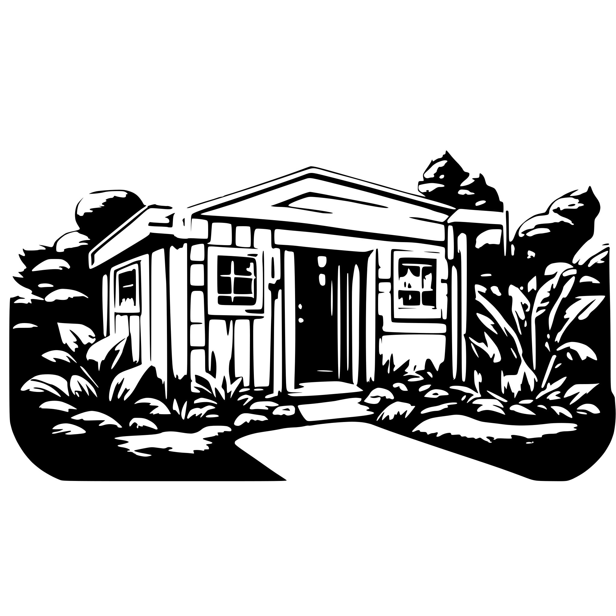 AI-generated SVG of a My Coding Shed