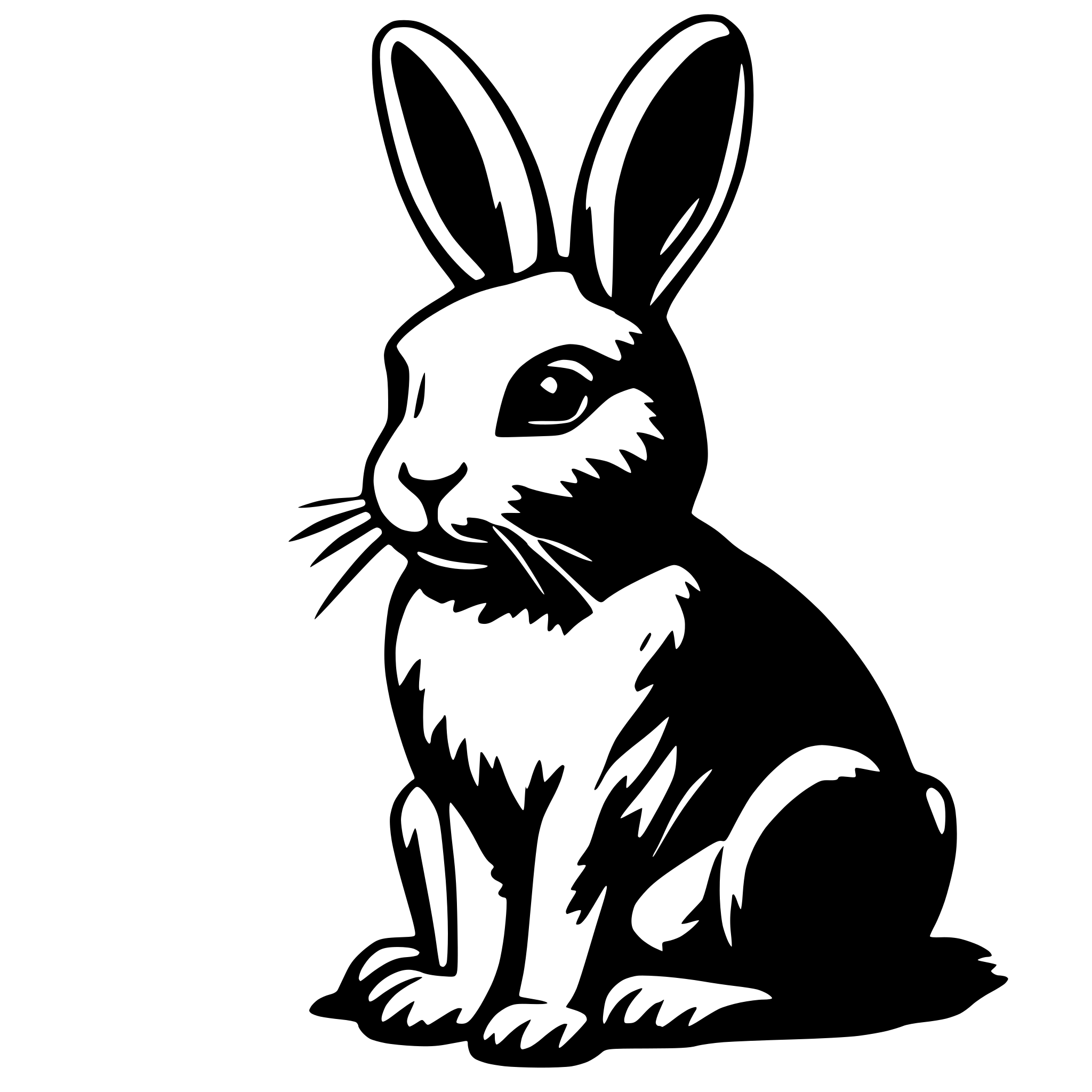AI-generated SVG of 'Rabit review code'