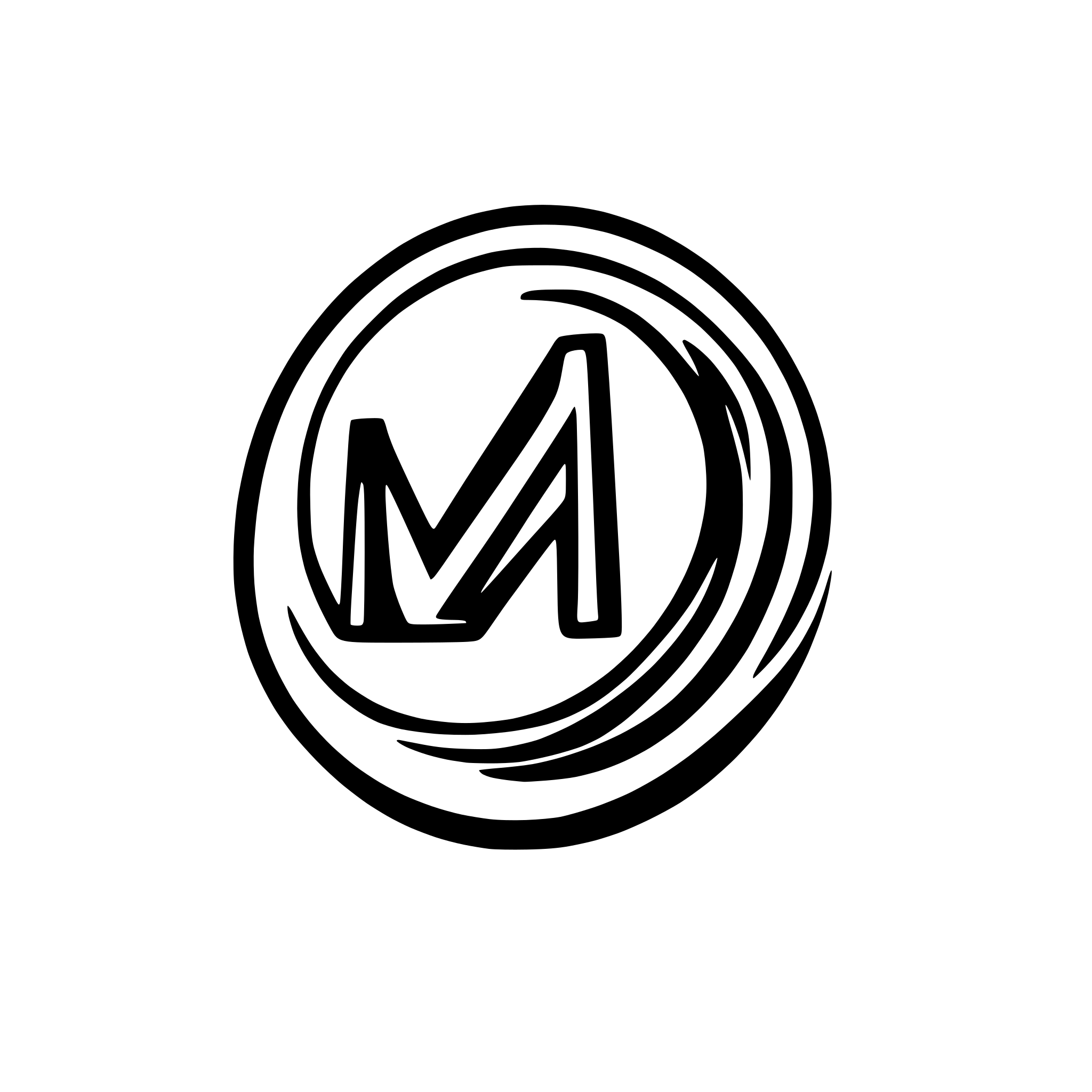AI-generated SVG of a a logo for web site named Amin . u Must draw "A" words with minimal . not a circle desig