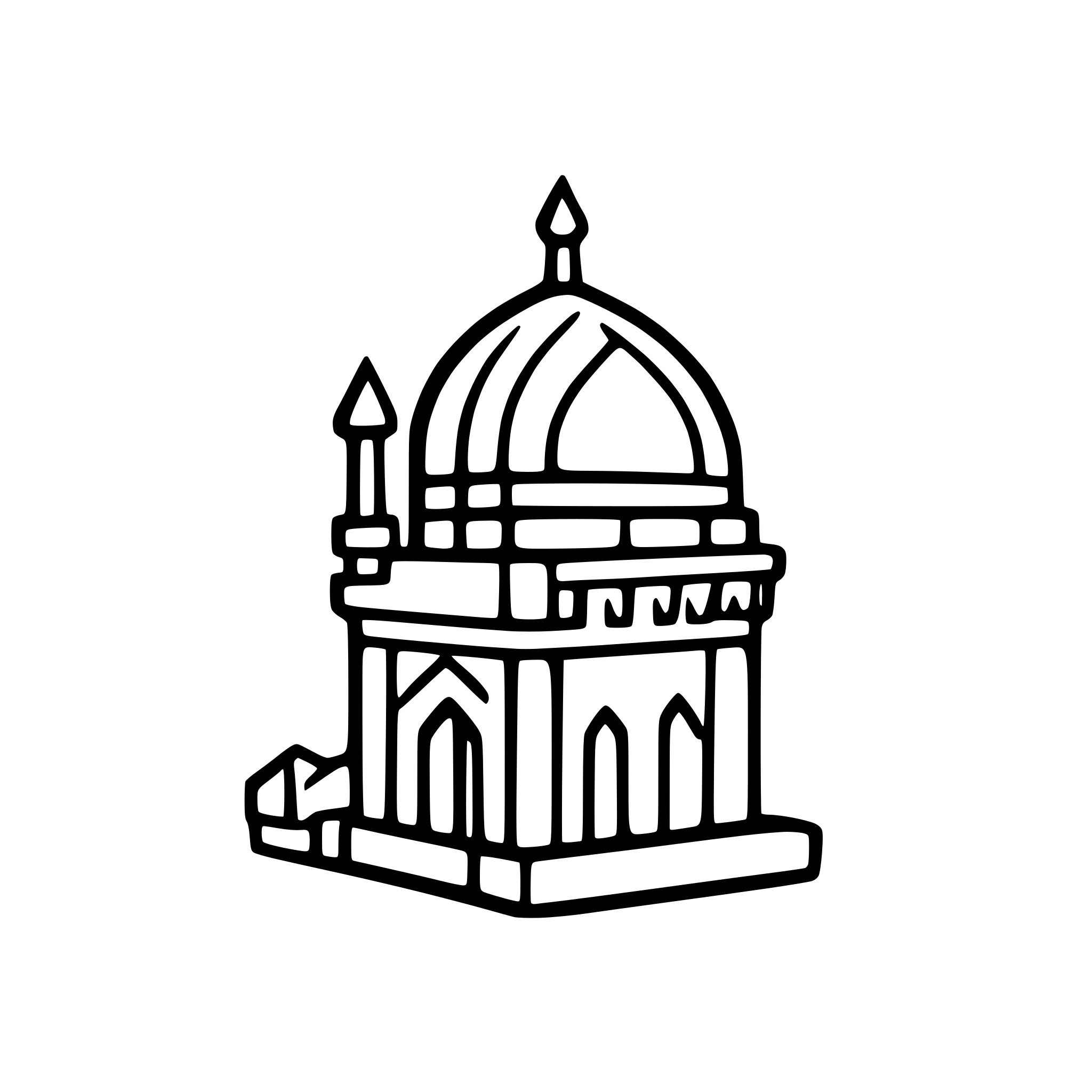 AI-generated SVG of 'mosque icon'