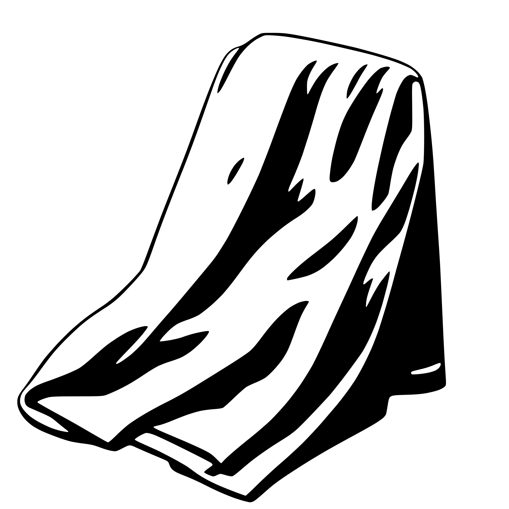 AI-generated SVG of 'towel'