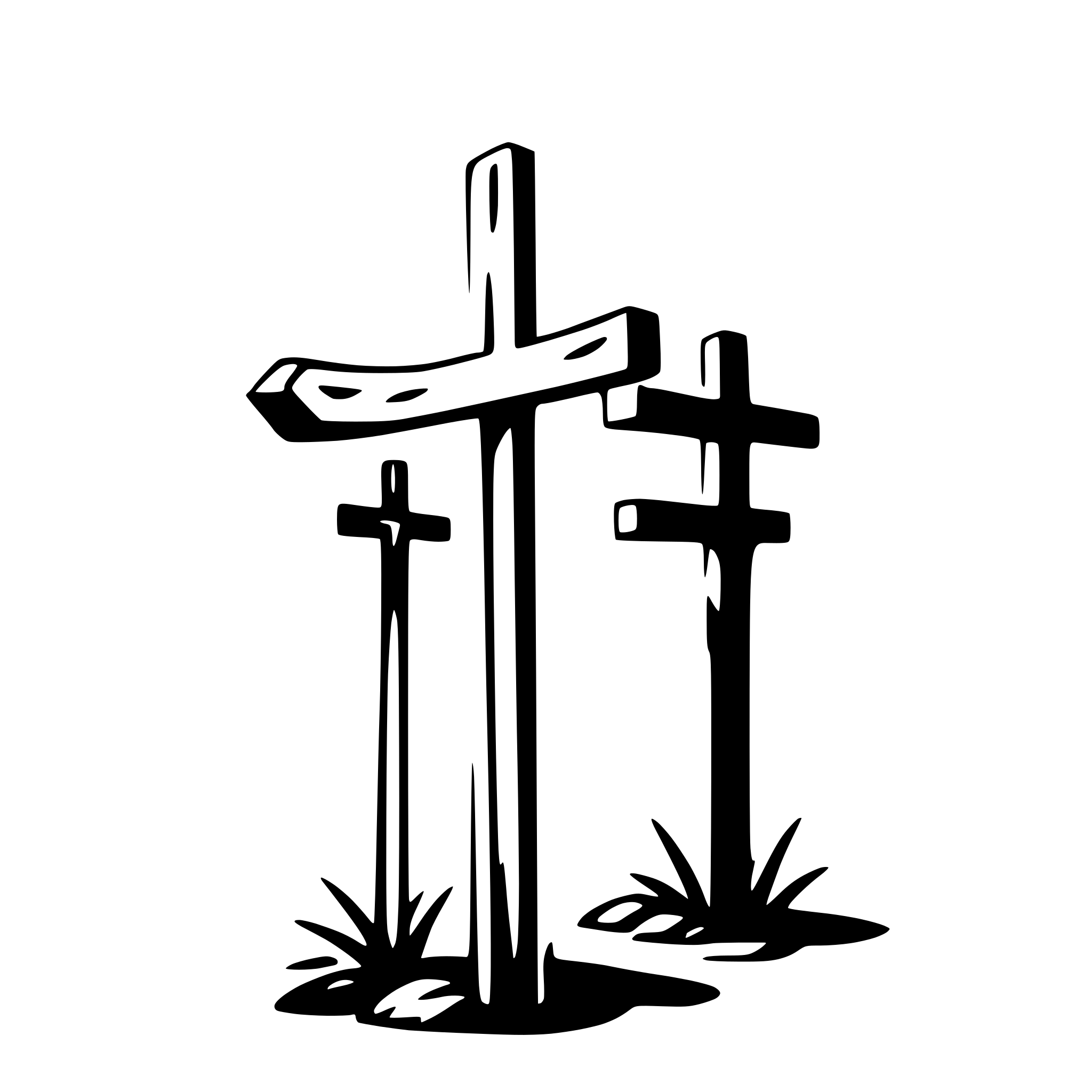 AI-generated SVG of 'good friday'