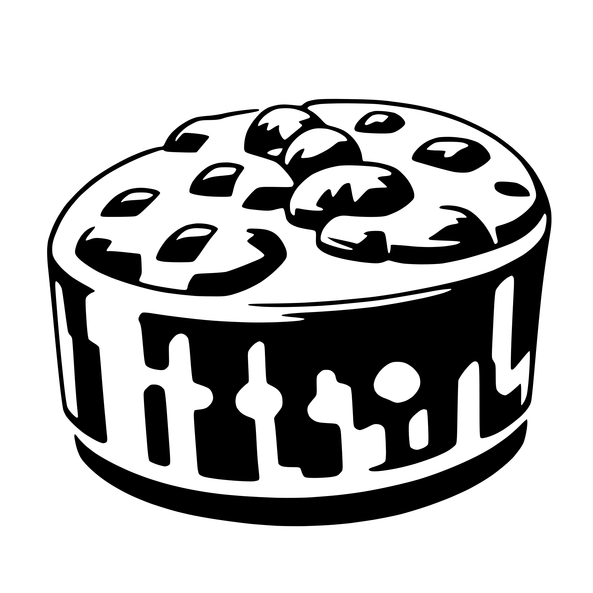 AI-generated SVG of a candy