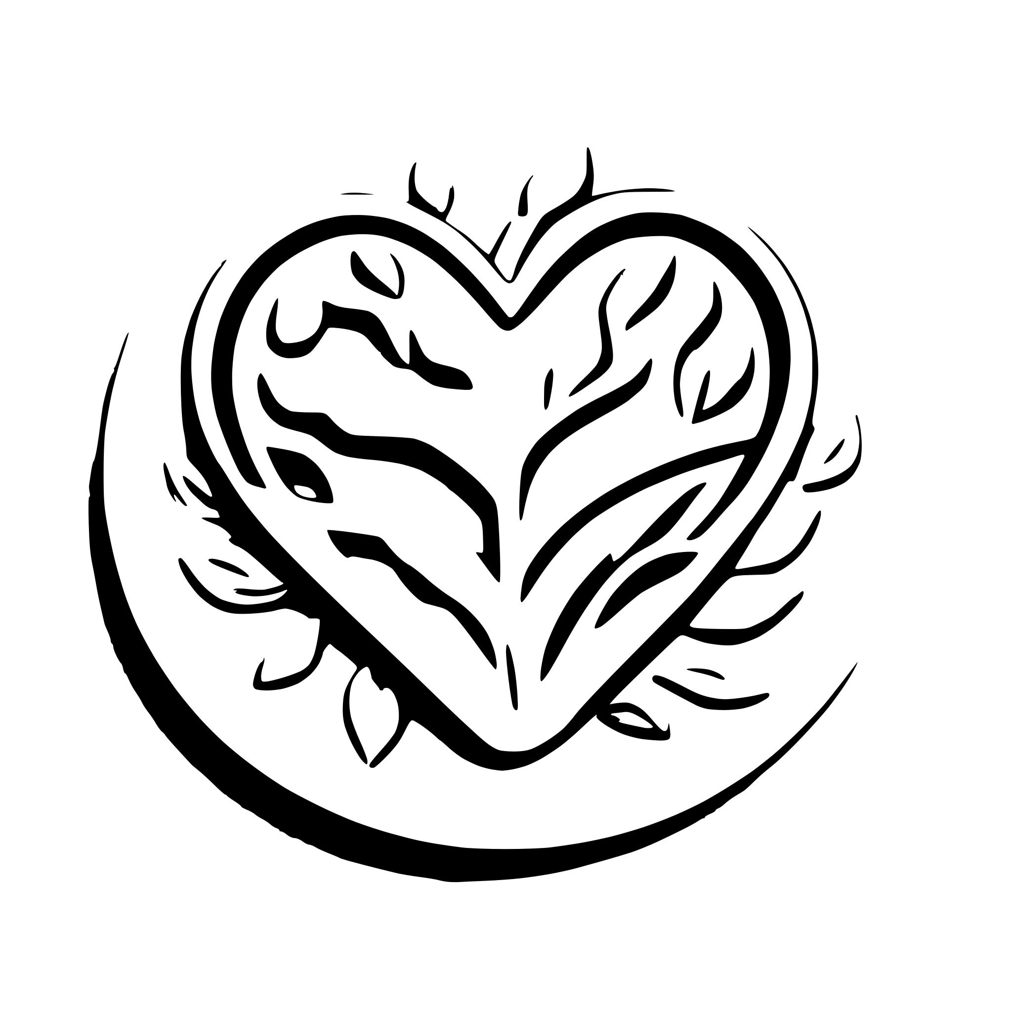 AI-generated SVG of '3d heart'