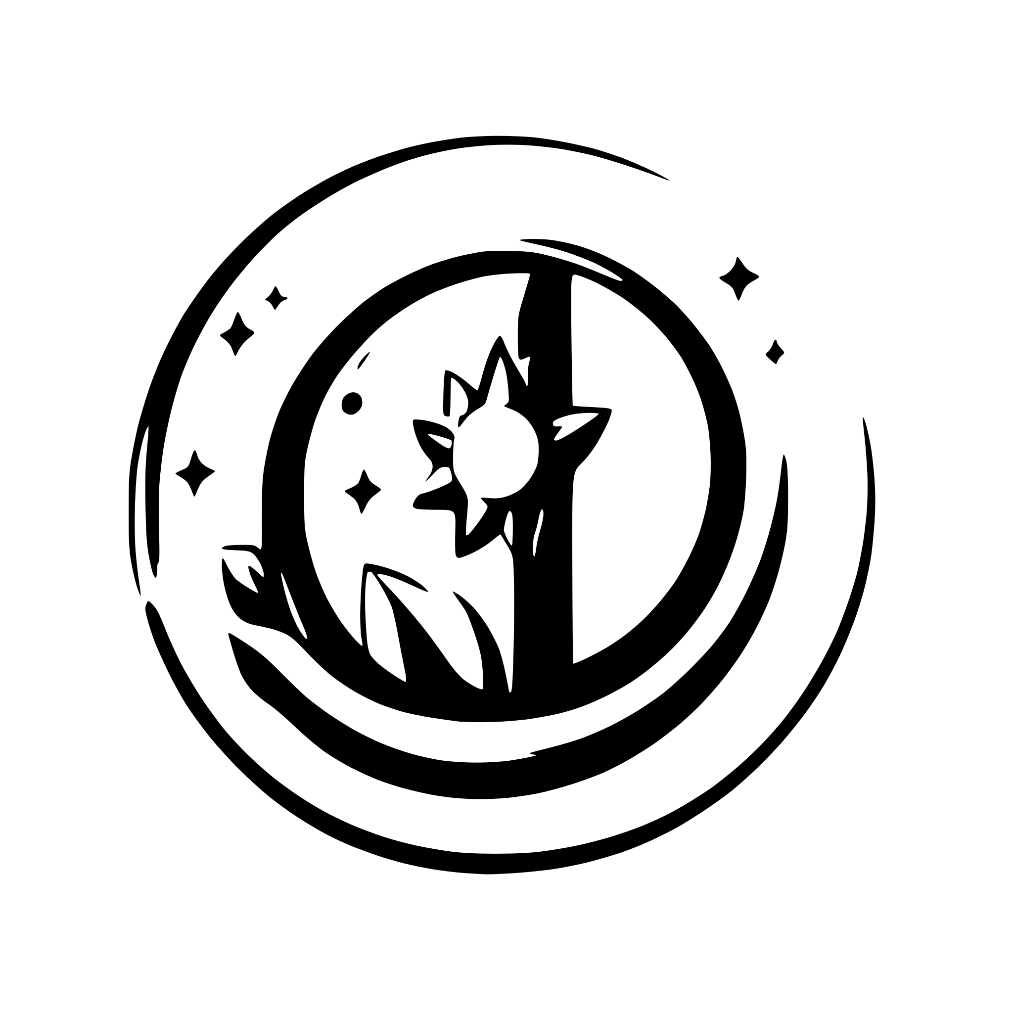 AI-generated SVG of a moon and sun