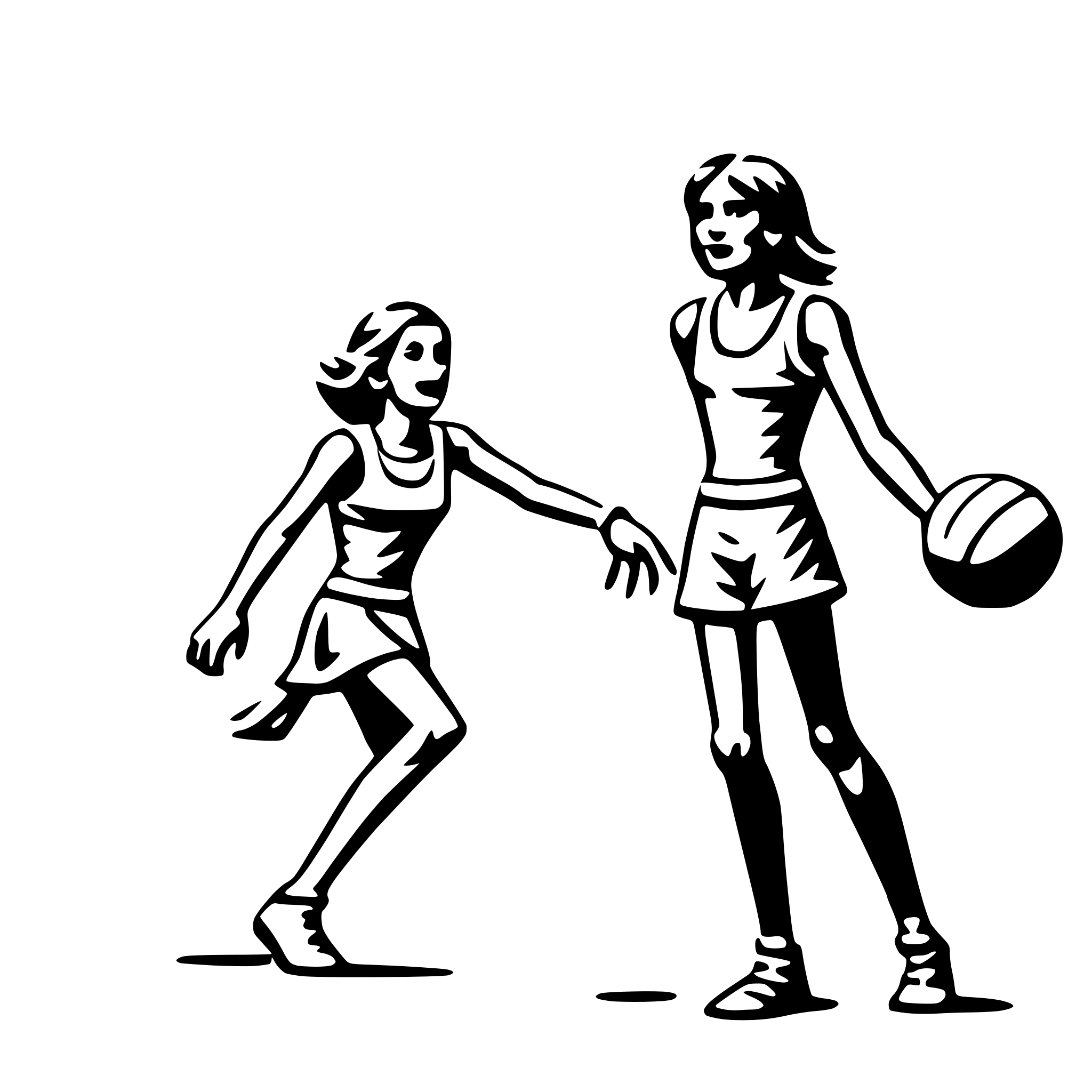 AI-generated SVG of a beach volleyball game