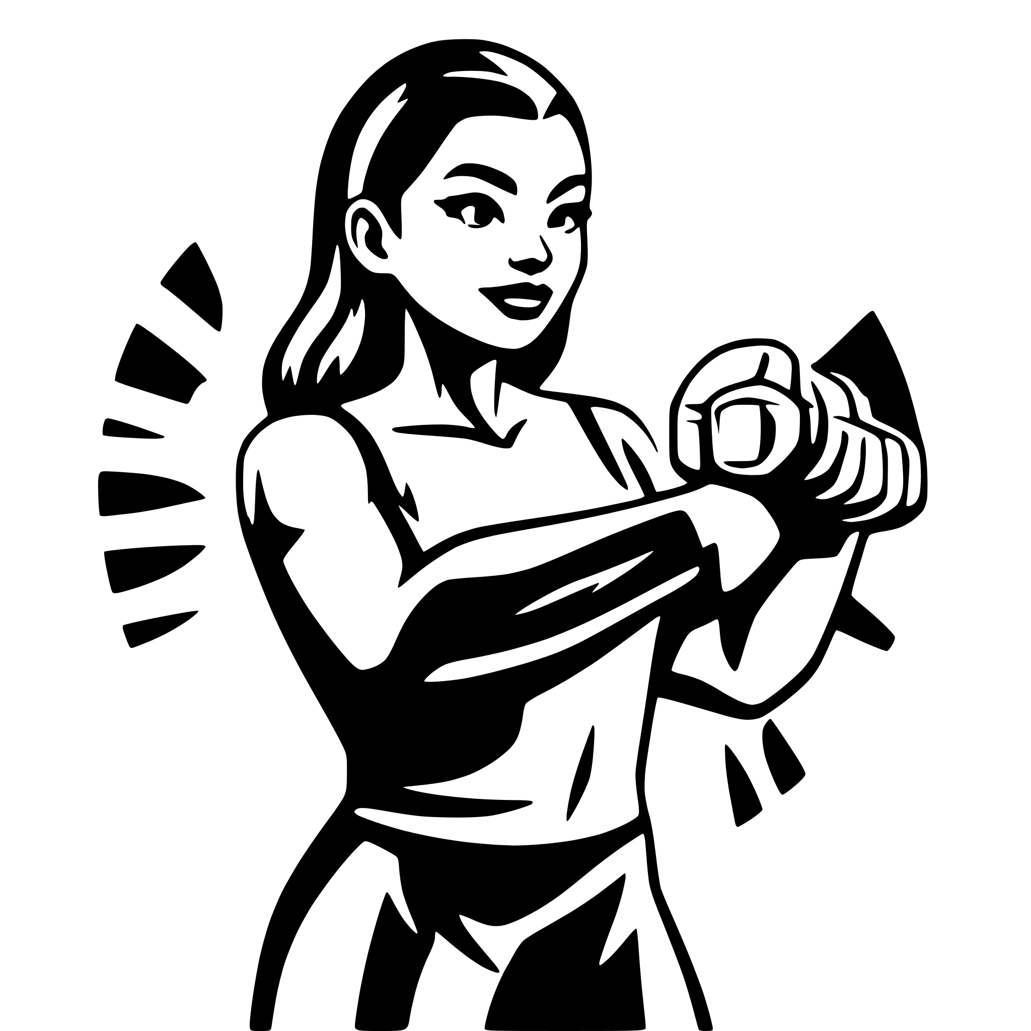 AI-generated SVG of a biceps fitness logo, only the arm, don't show a body