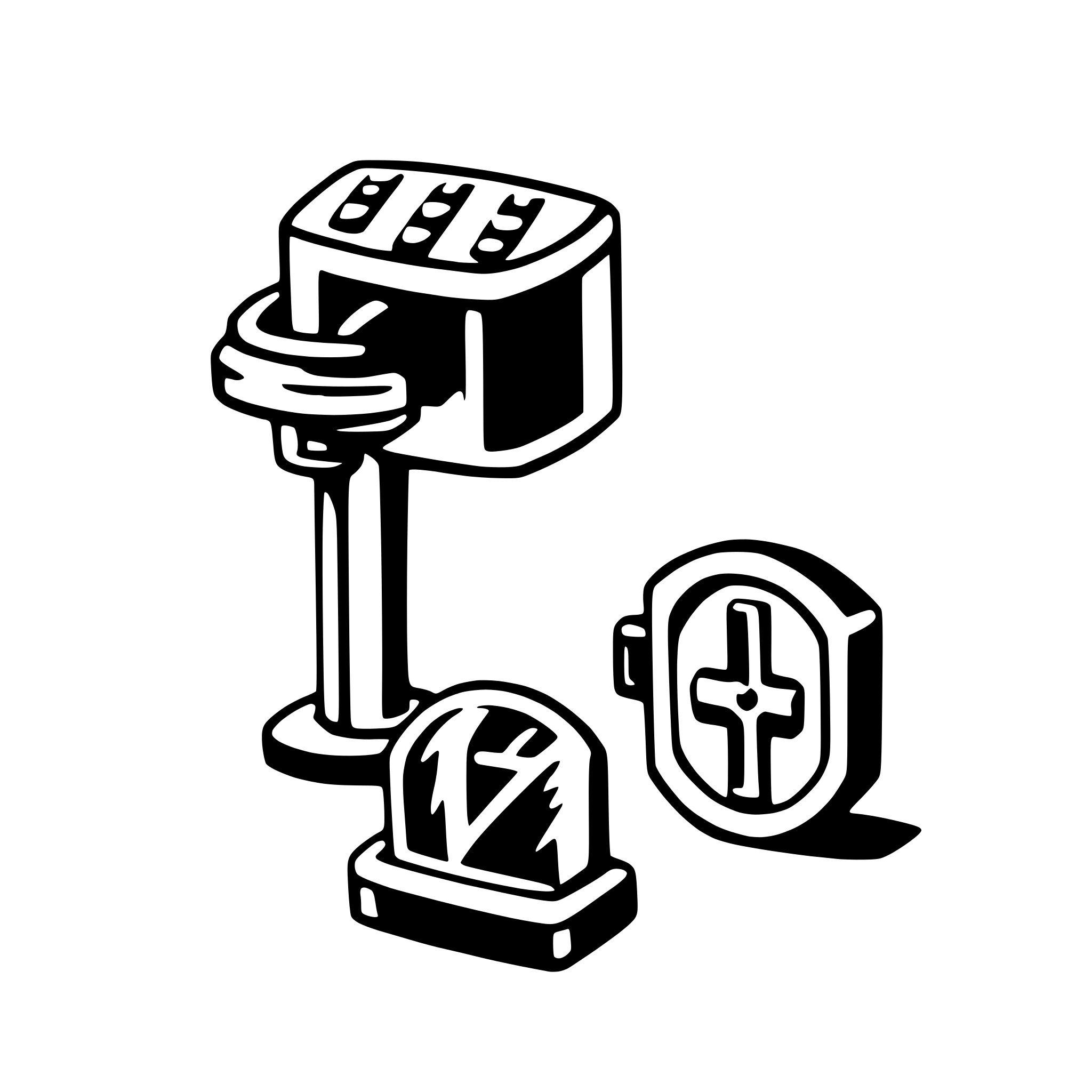 AI-generated SVG of a cufflinks