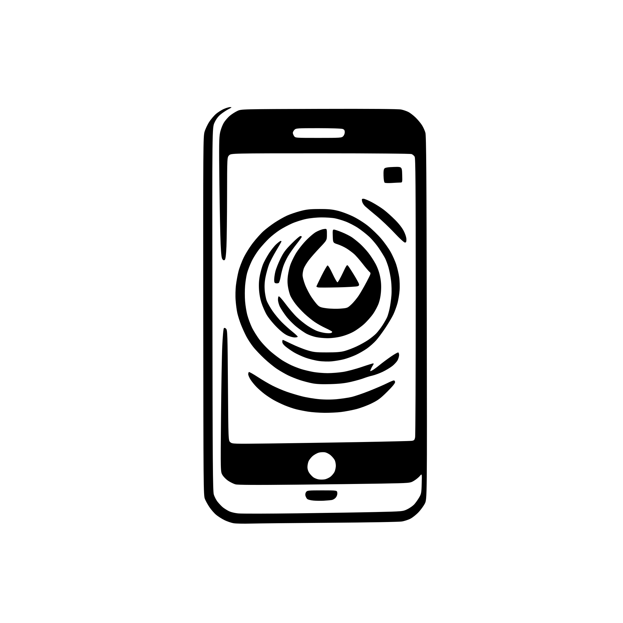 AI-generated SVG of a A clean smartphone icon with a contactless payment symbol. AI-generated SVG of a A clean smartphone icon with a contactless payment symbol.