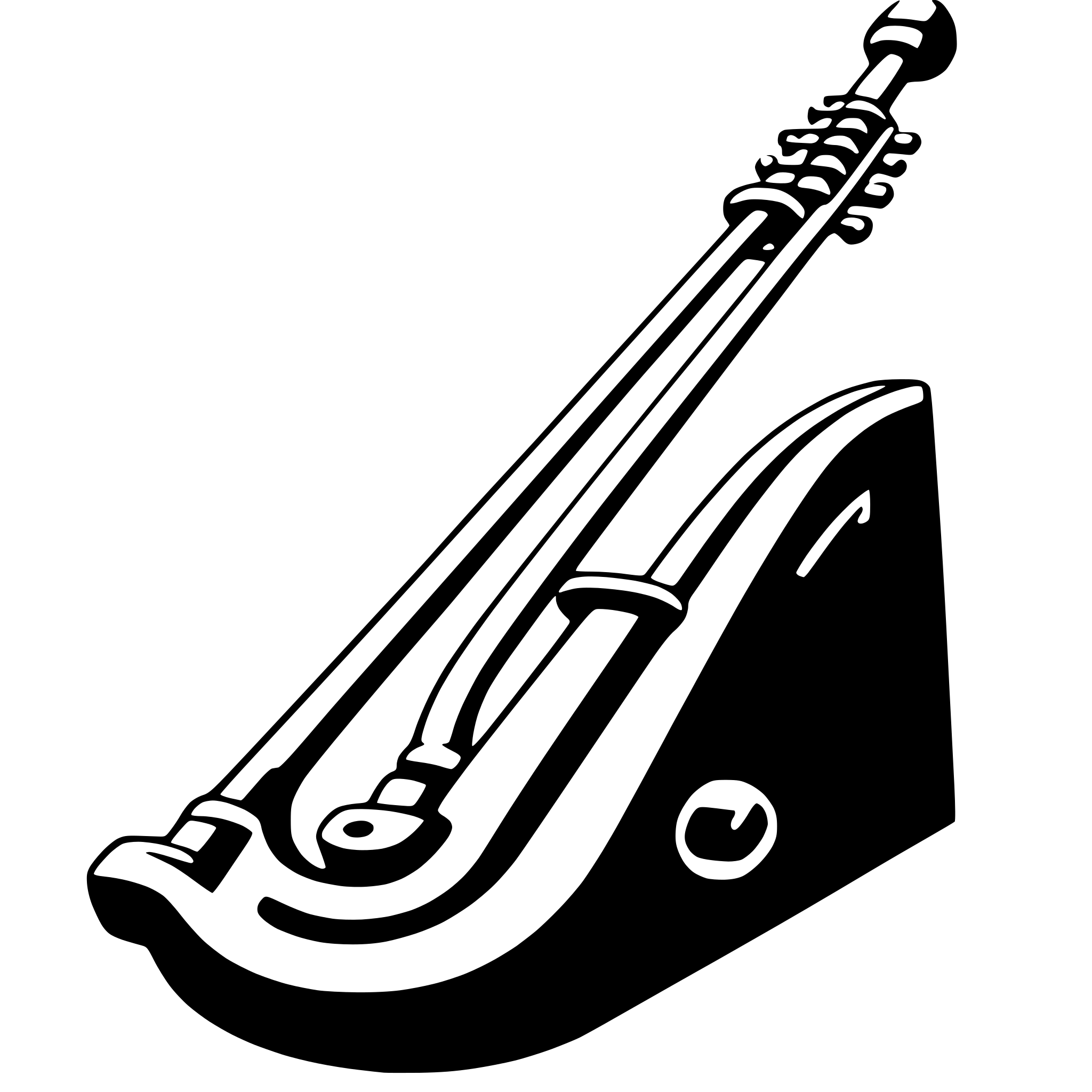 The SVG shows a stylized, simplified representation of a musical instrument, specifically a stringed instrument such as a guitar or a violin. The main objects are the body of the instrument, which appears to be a flat, rectangular shape, and the strings that run across the body. The strings are depicted with a series of loops and curves, suggesting the tension and vibration that occurs when the strings are played. The interaction between the strings and the body of the instrument is implied by the positioning of the strings, which are attached to the body at both ends, allowing for the transfer of vibrations from the strings to the body and vice versa. The SVG does not include any additional details such as a neck, fretboard, or headstock, which are typical features of stringed instruments. 