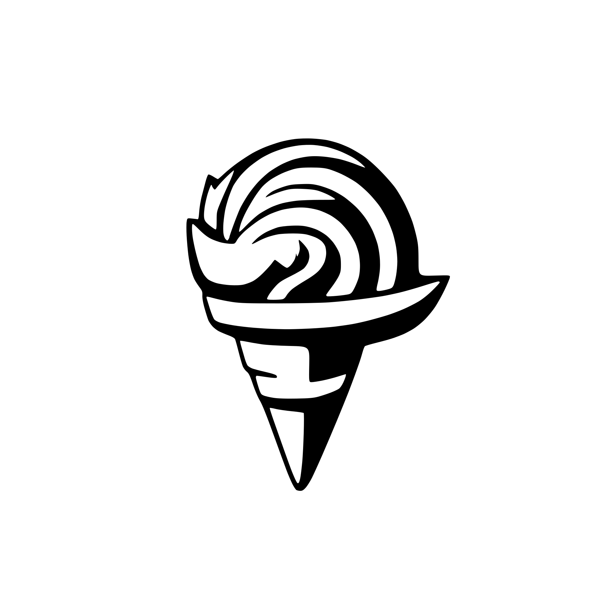 AI-generated SVG of a tornado