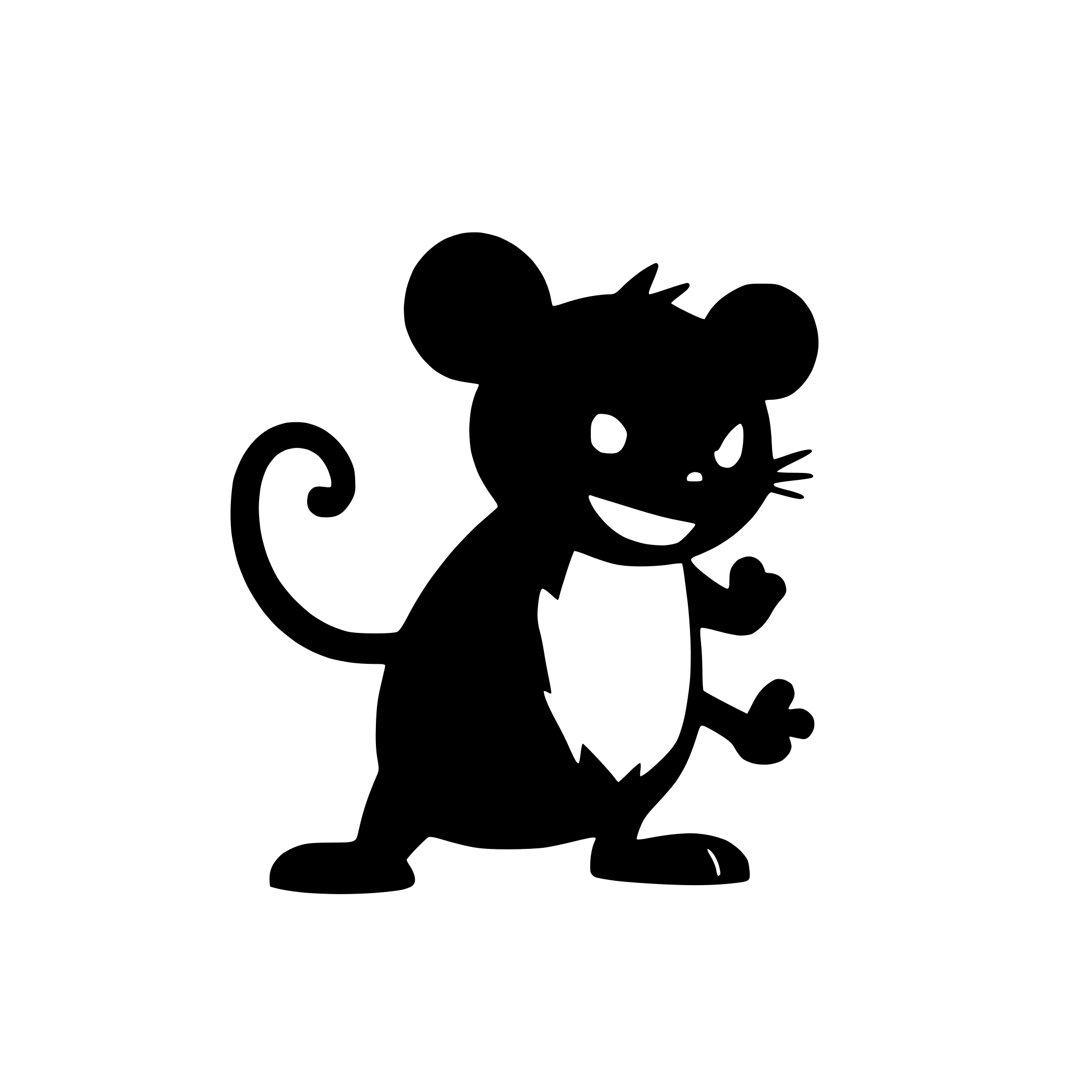 AI-generated SVG of 'screaming angry mouse'