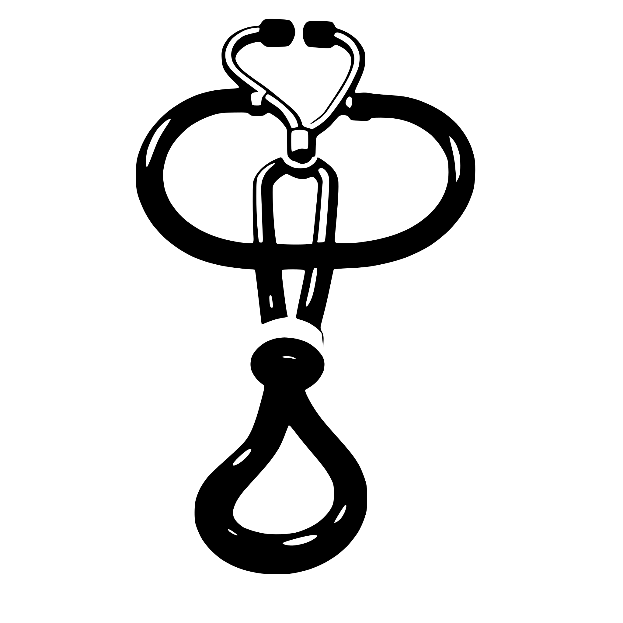 AI-generated SVG of a doctor stethoscope