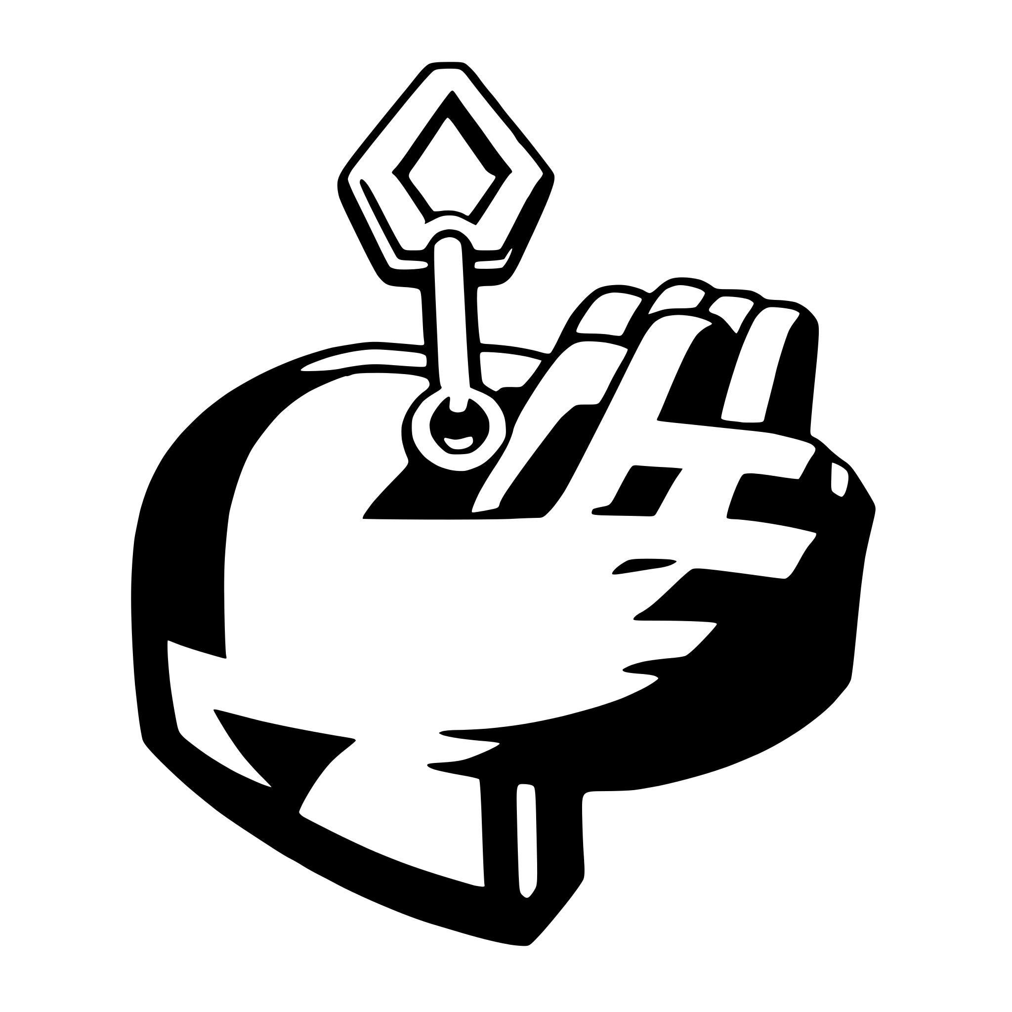 AI-generated SVG of a love keychain