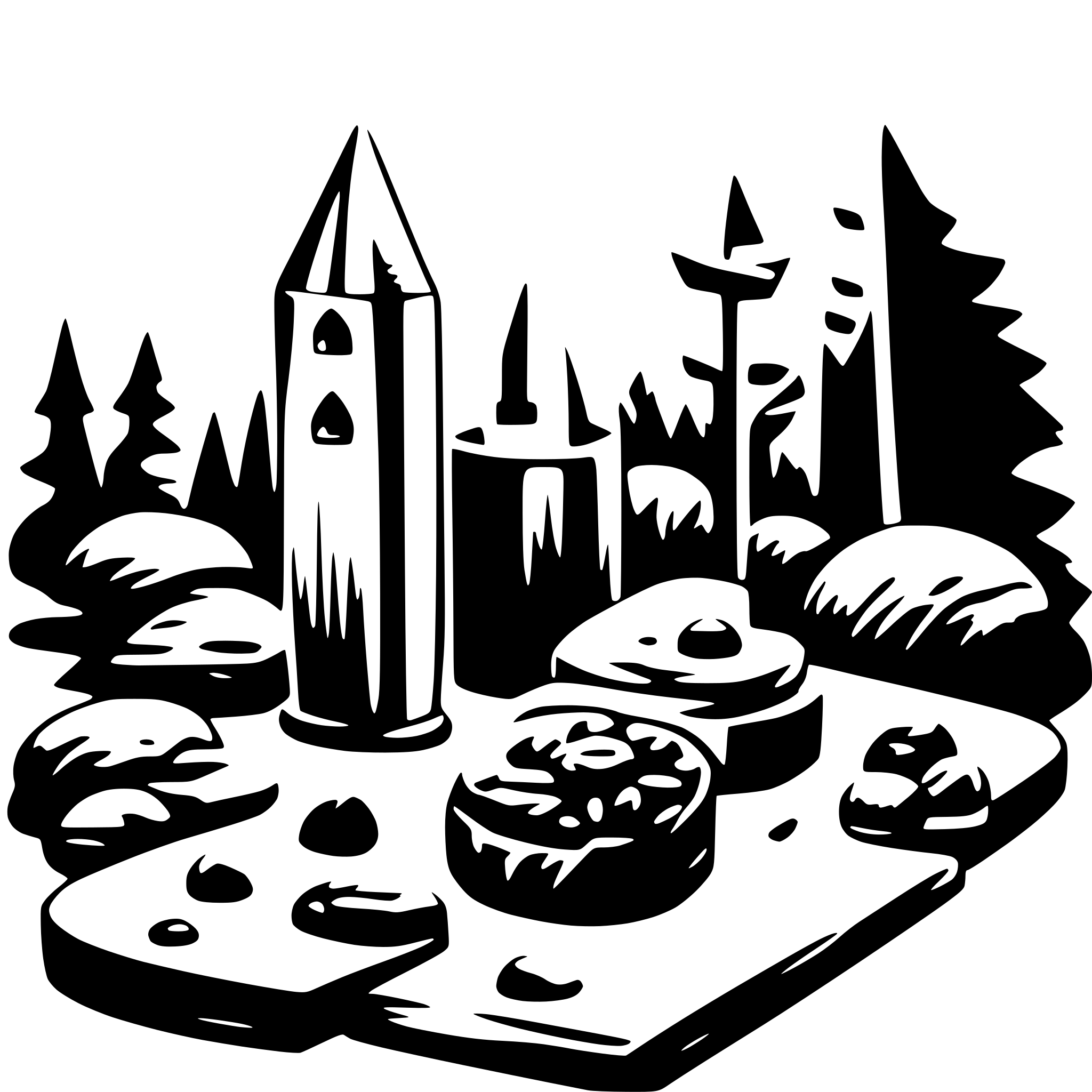 AI-generated SVG of 'Список команий'