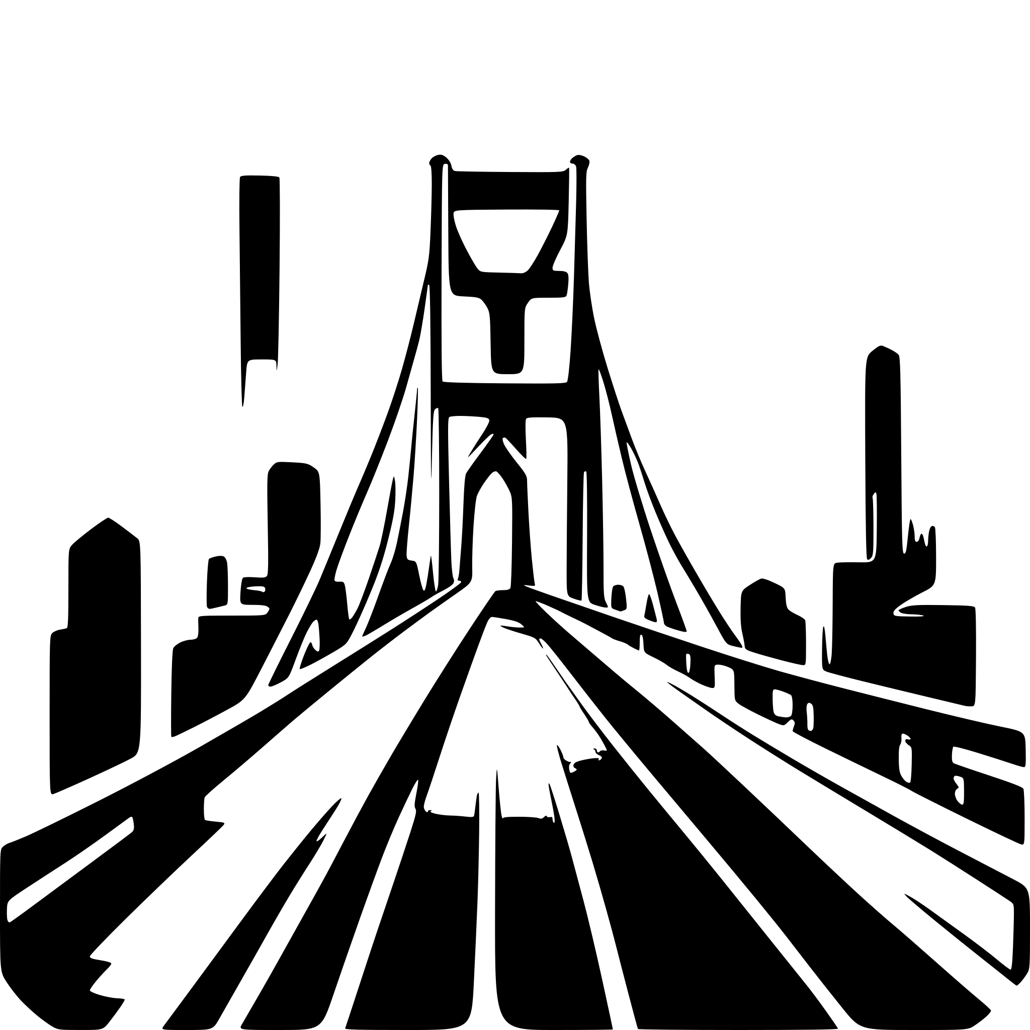 AI-generated SVG of 'bridge geometry'
