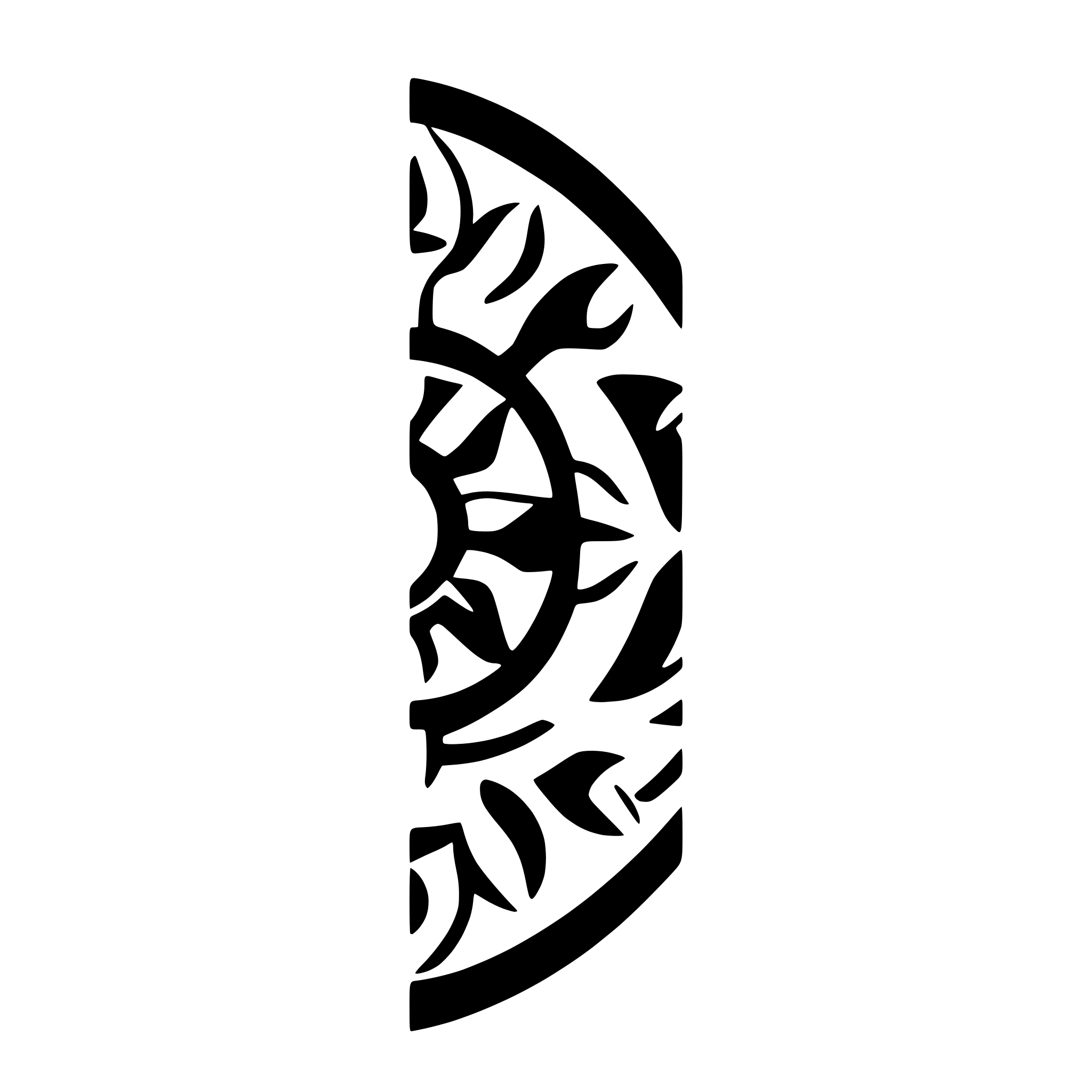 AI-generated SVG of a mandala