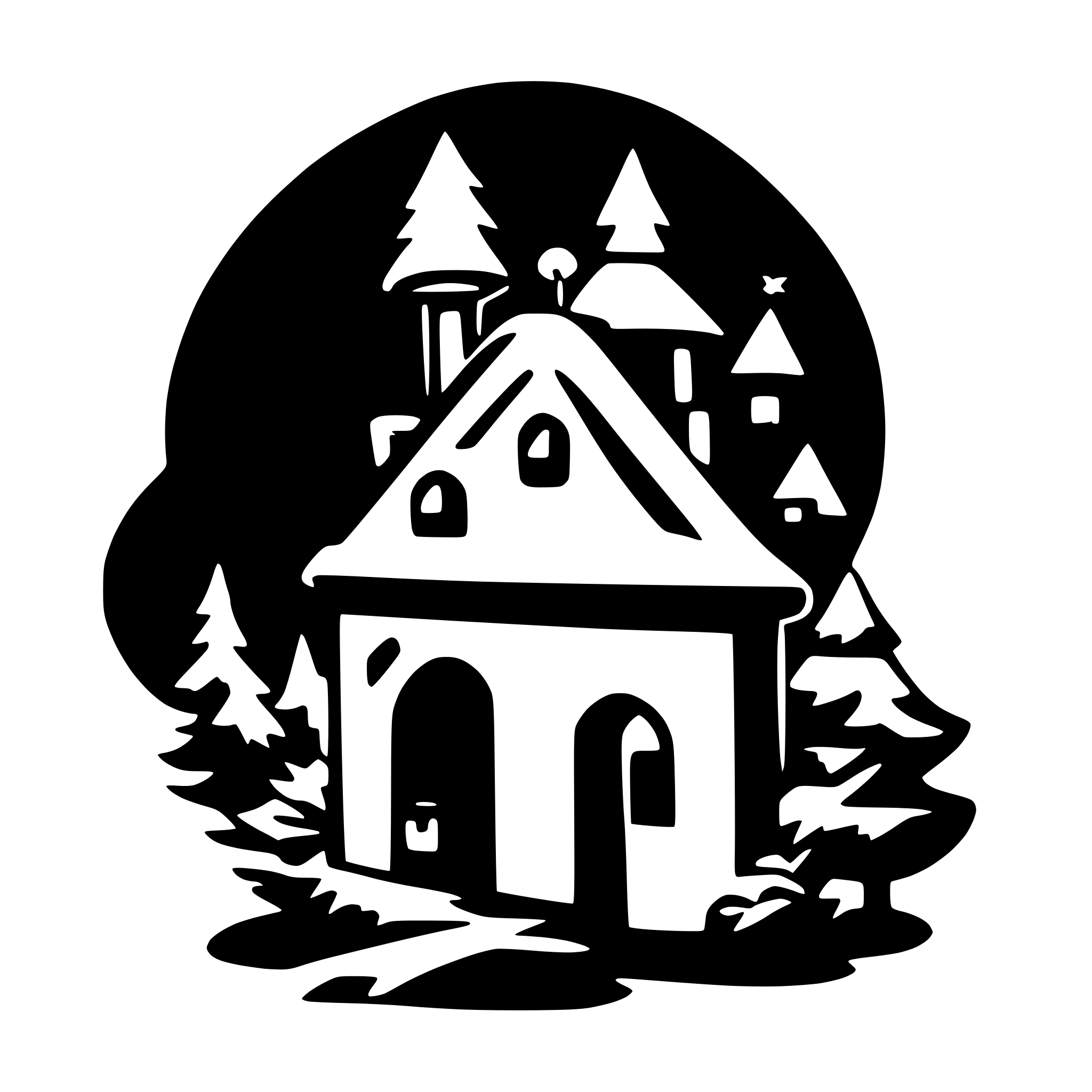 AI-generated SVG of a Christmas designs