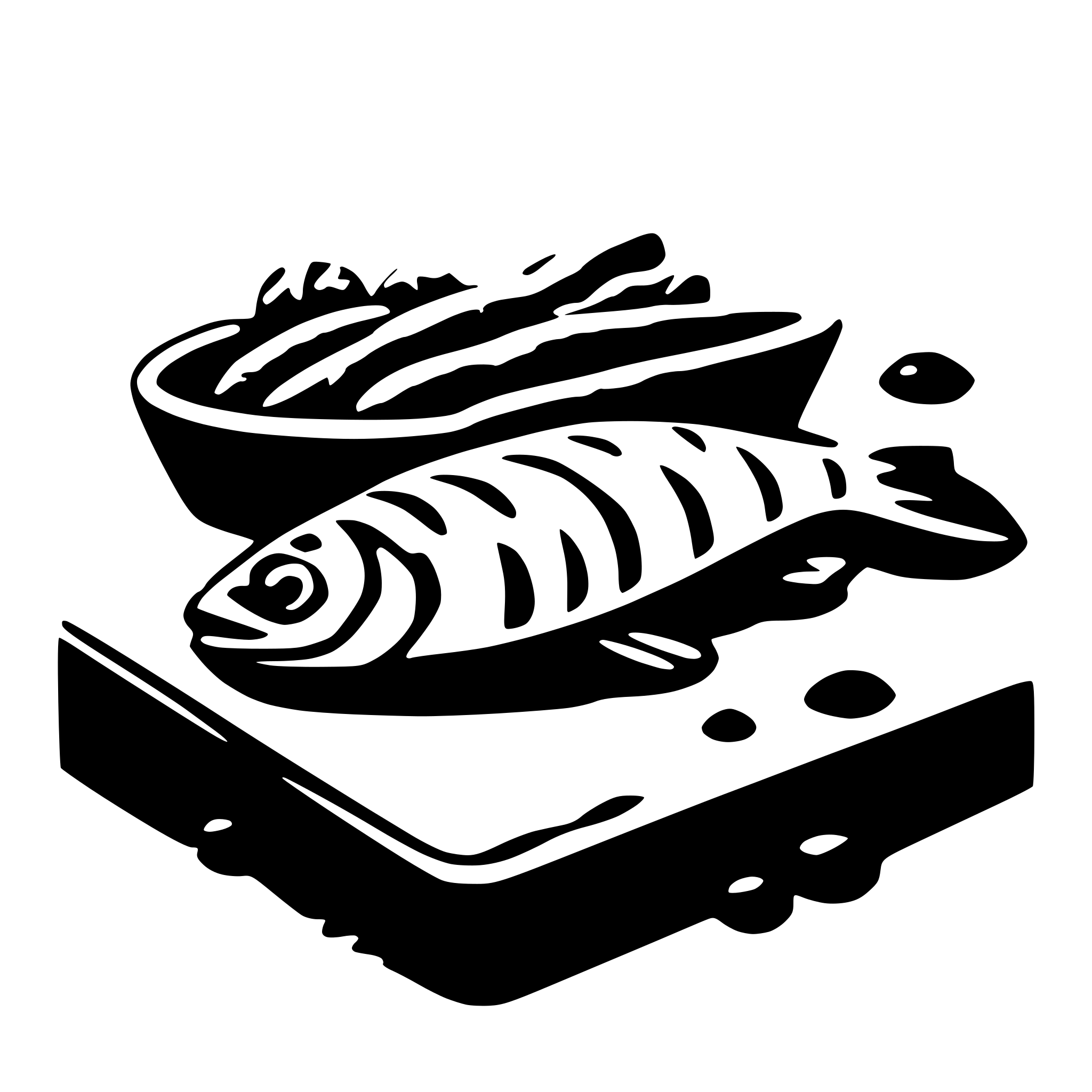 AI-generated SVG of a gourmet seafood products